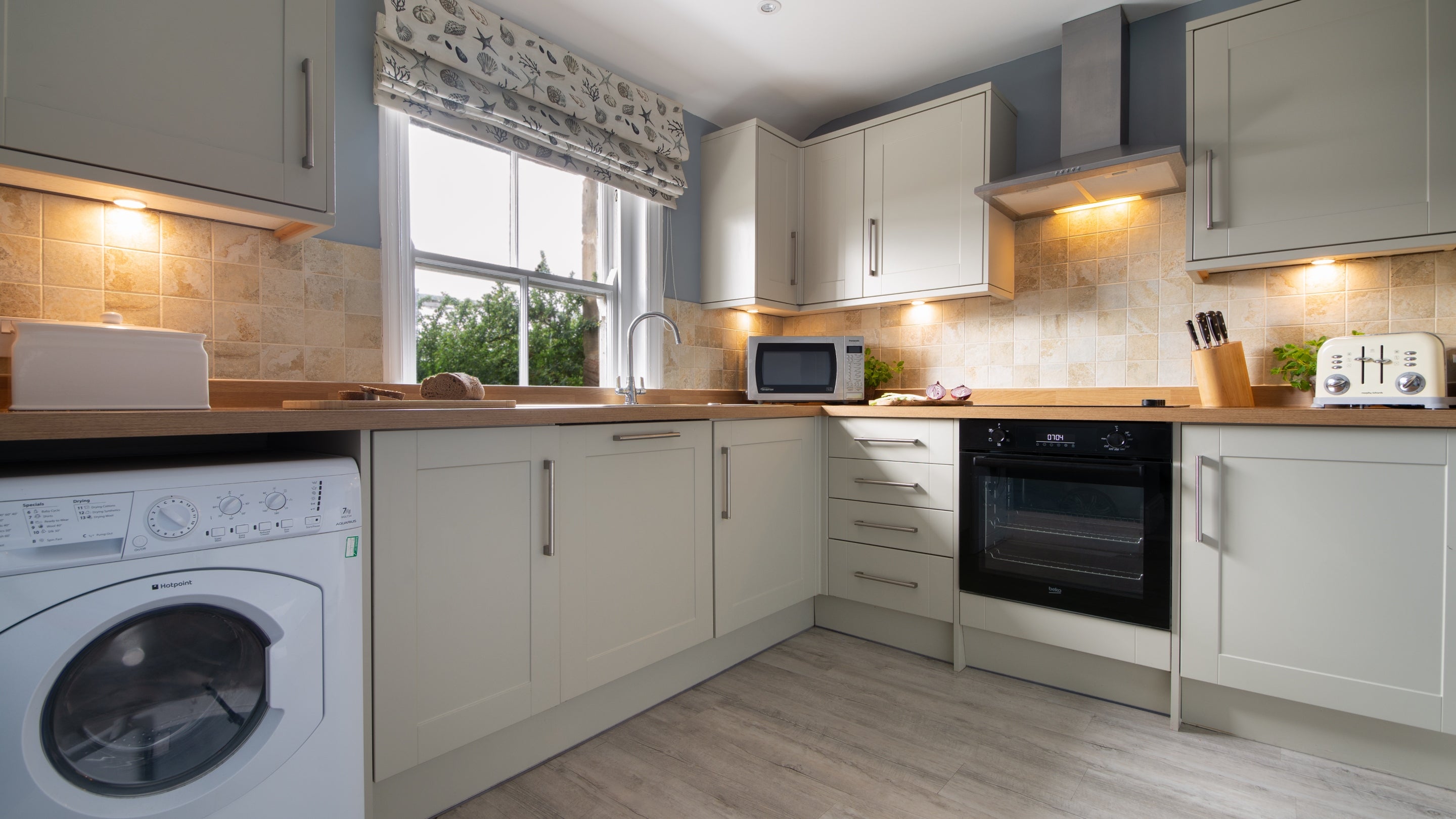 The kitchen at Rockside Cottage, Northumberland