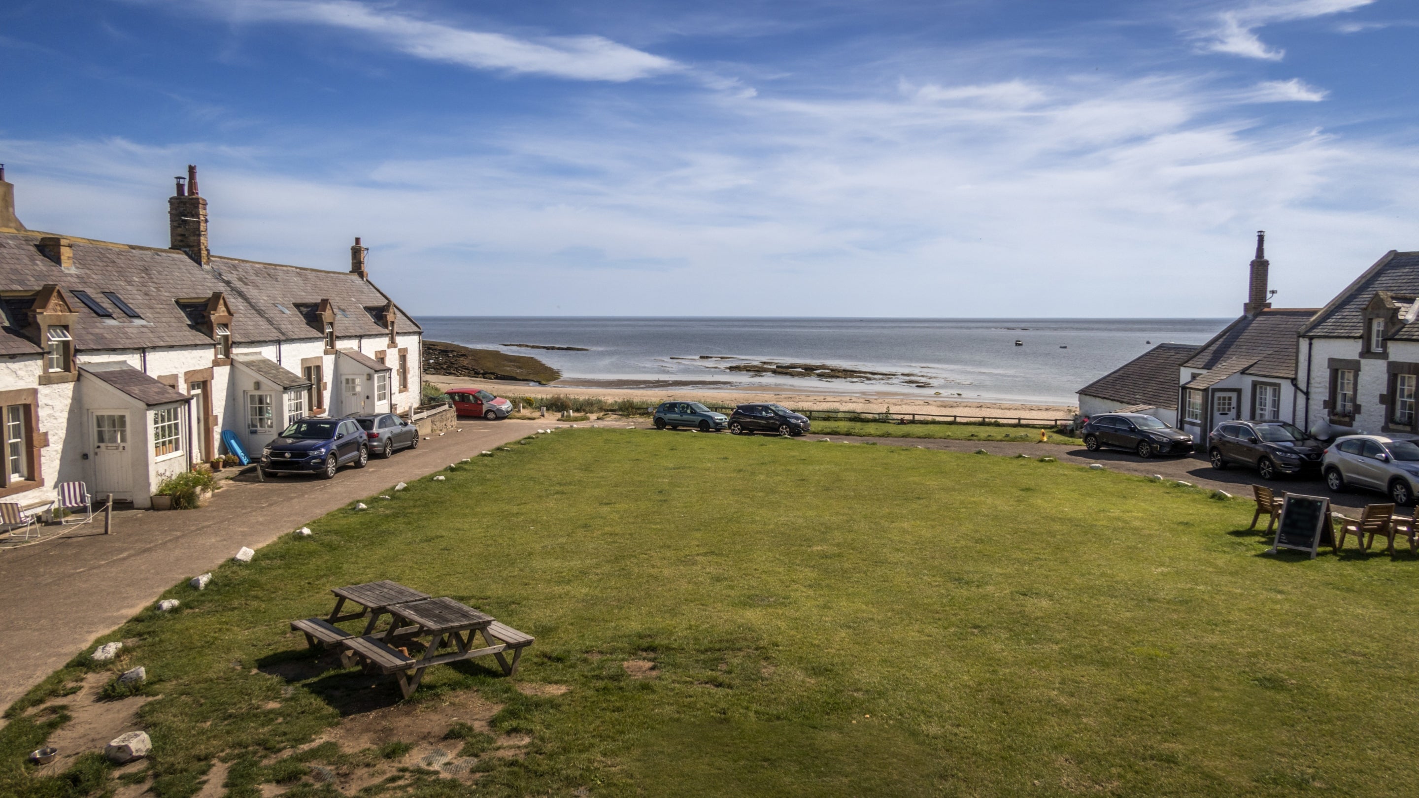 The area surrounding Rockside Cottage, Northumberland