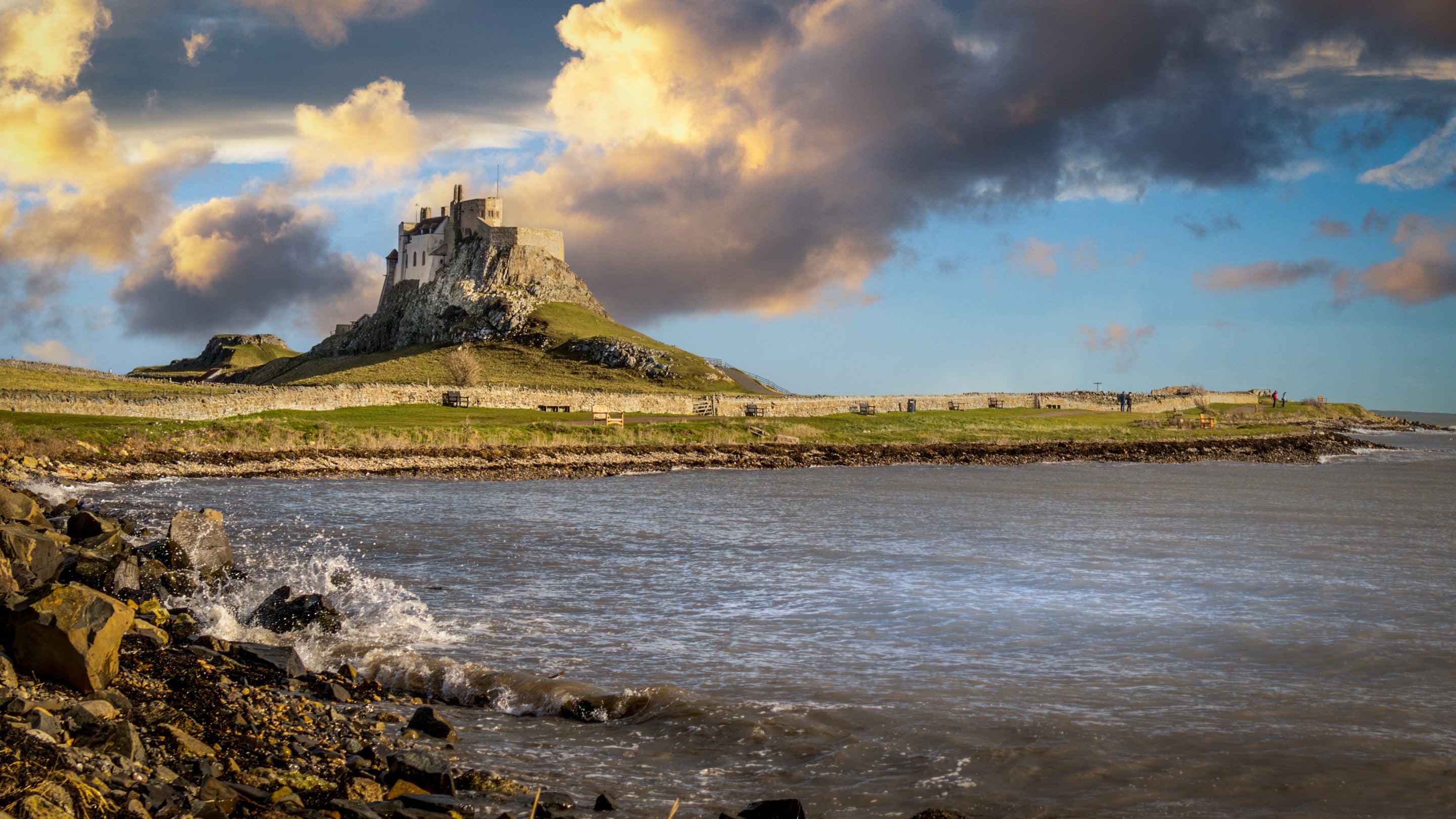 The area surrounding St Oswald's Cottage, Northumberland