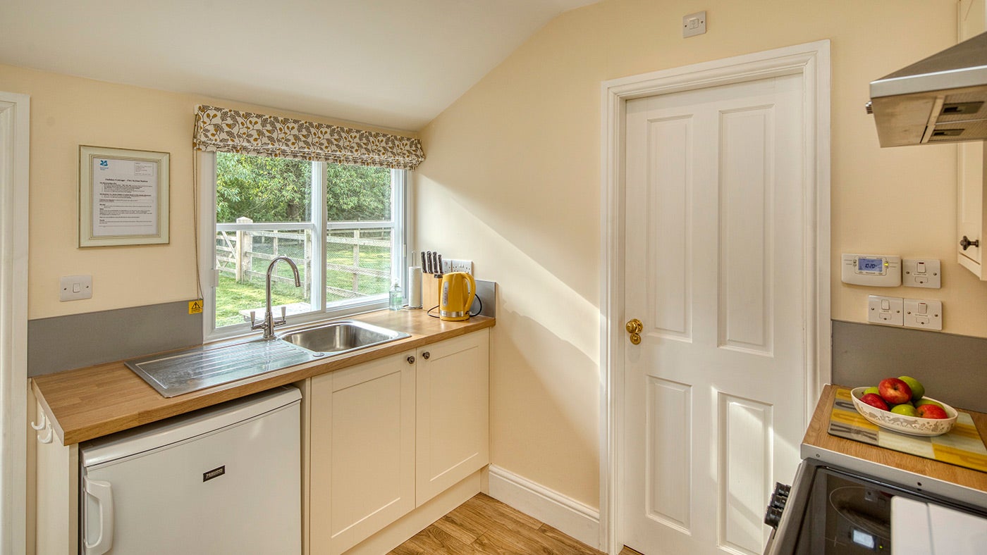 The kitchen at Carburton Lodge South, Nottinghamshire