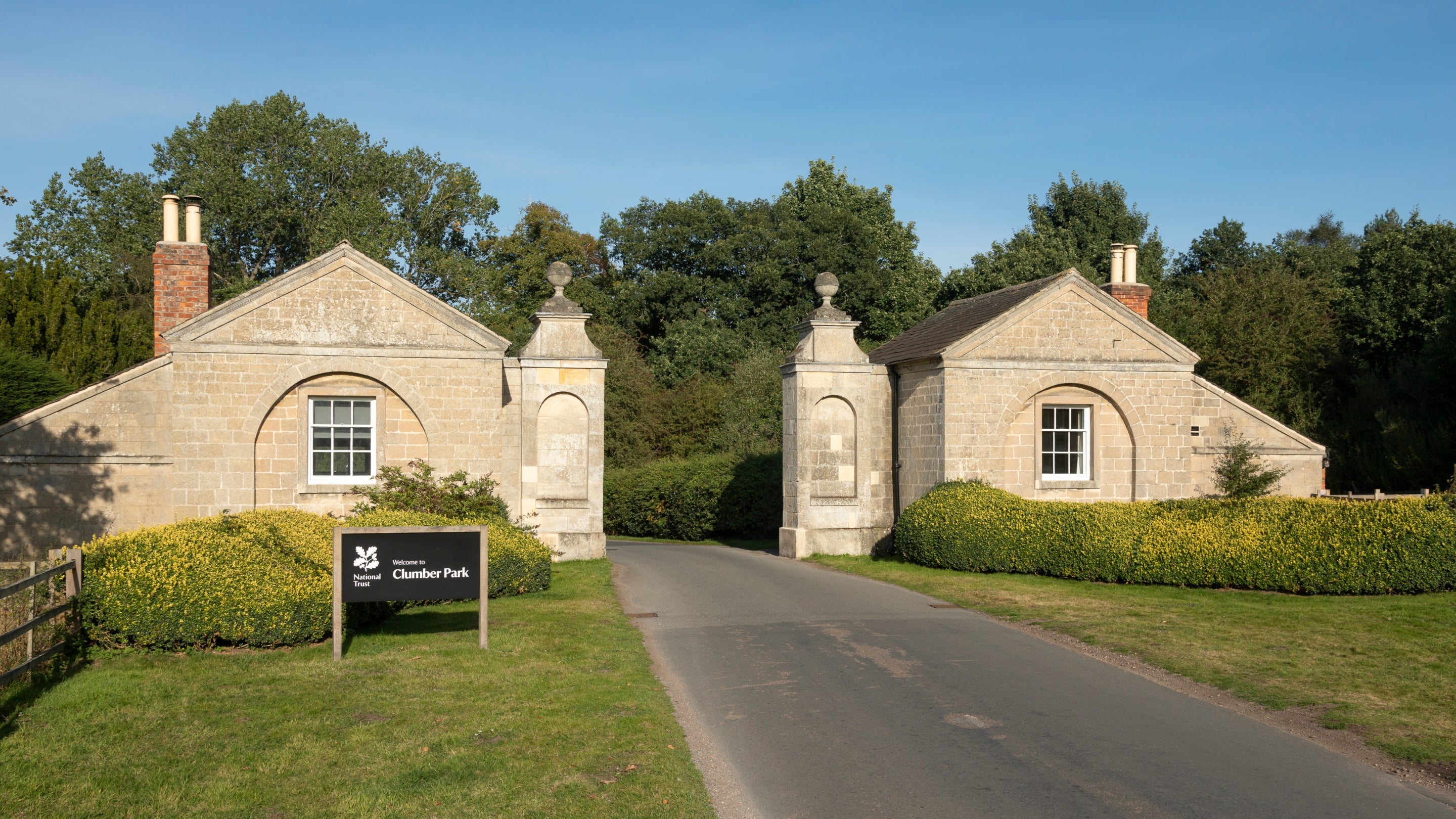 Carburton Lodge South at the Clumber Park gates, Nottinghamshire