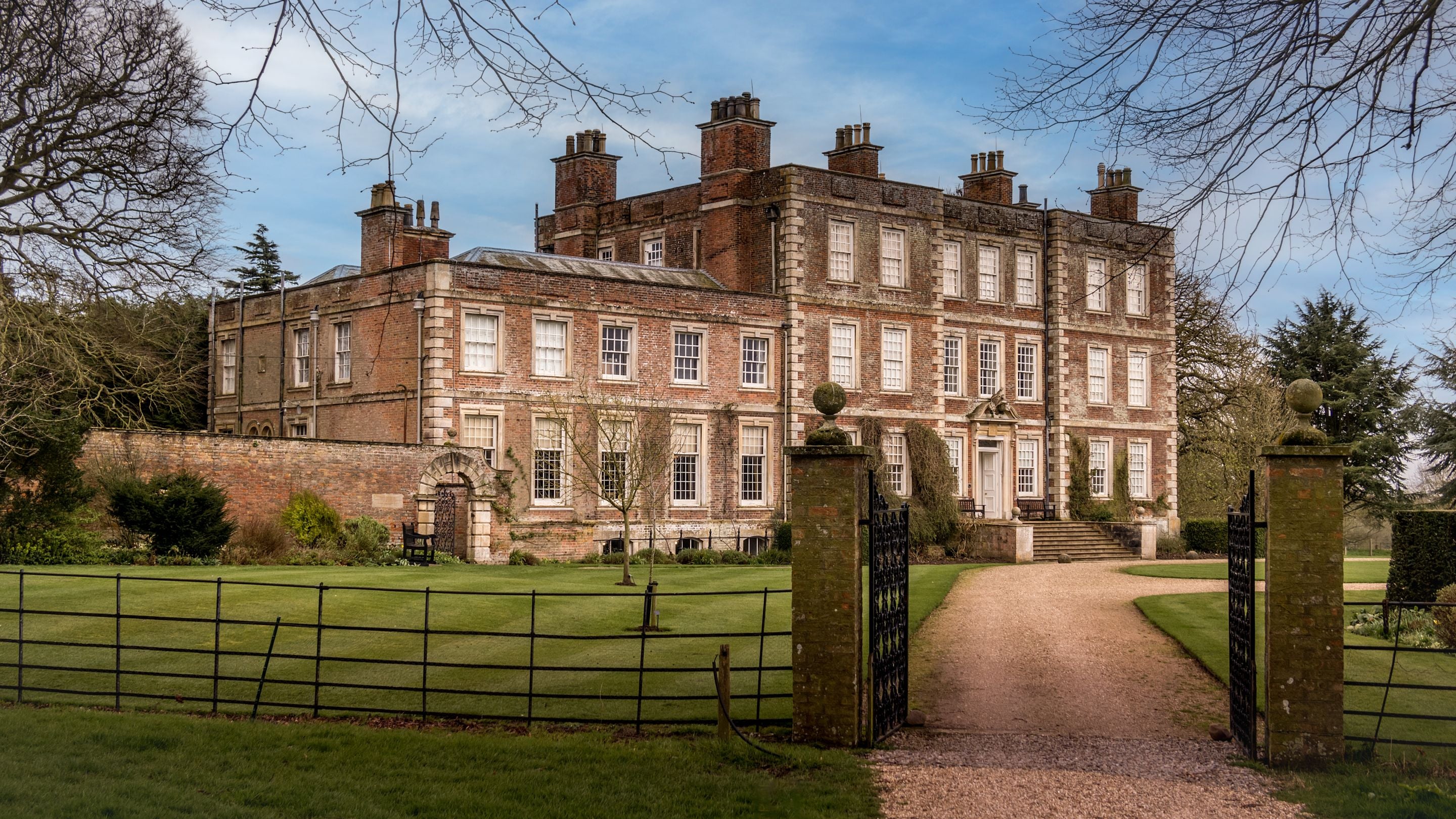 Gunby Hall, near Gunby Old Rectory, Lincolnshire