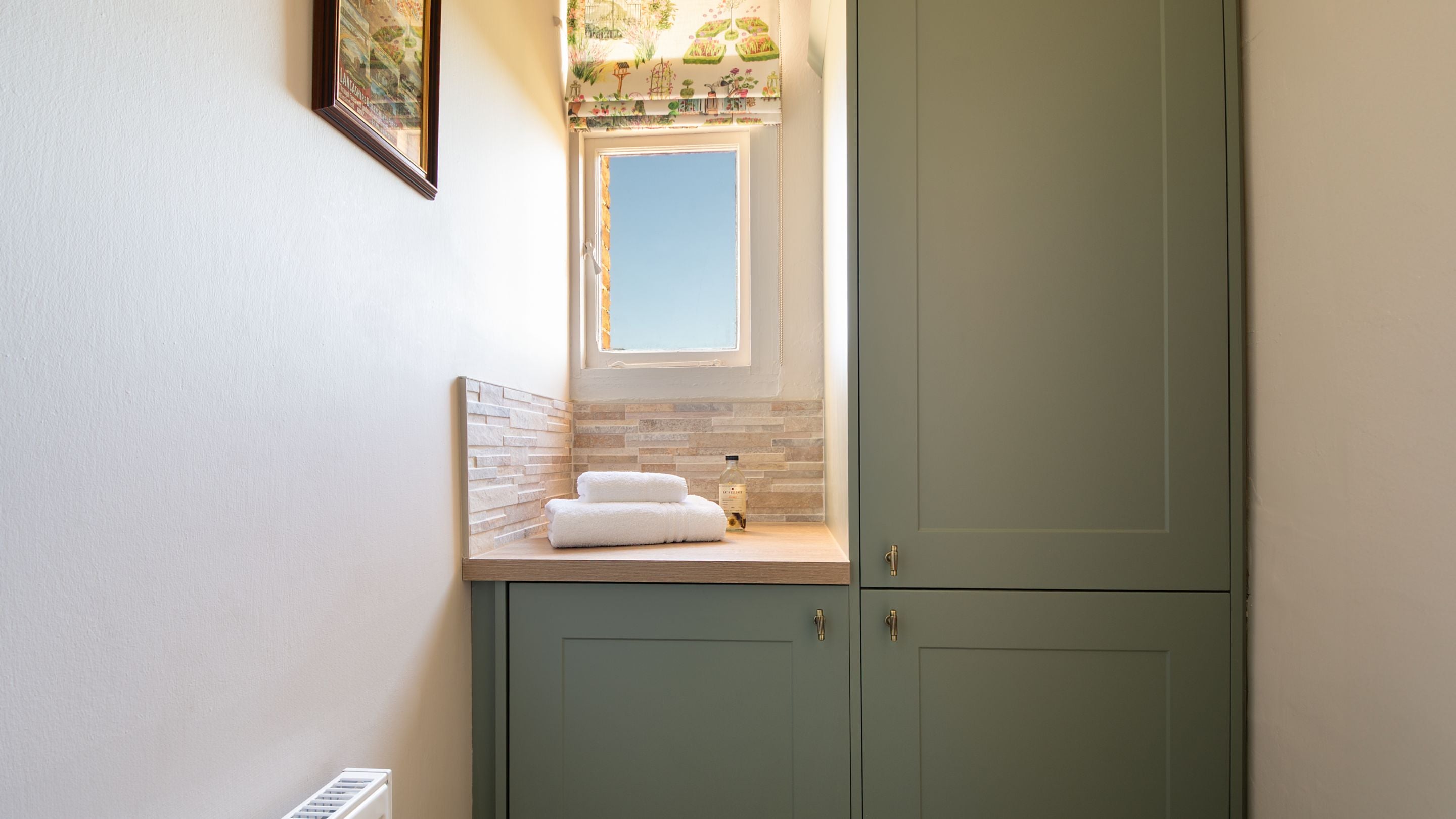 The utility room at Kitchen Garden Cottage, Nottinghamshire