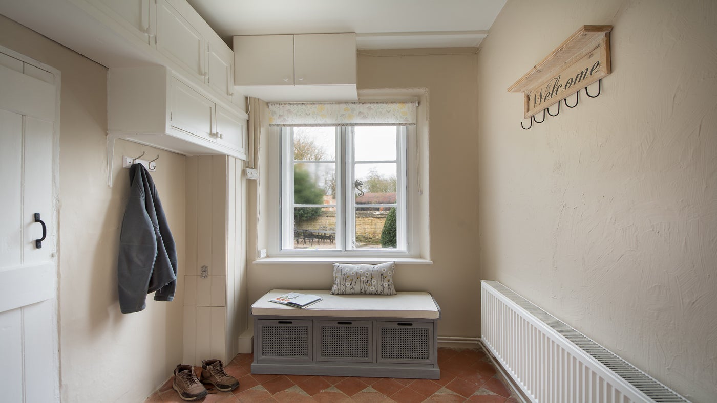 The boot room at No. 1 Belton, Lincolnshire