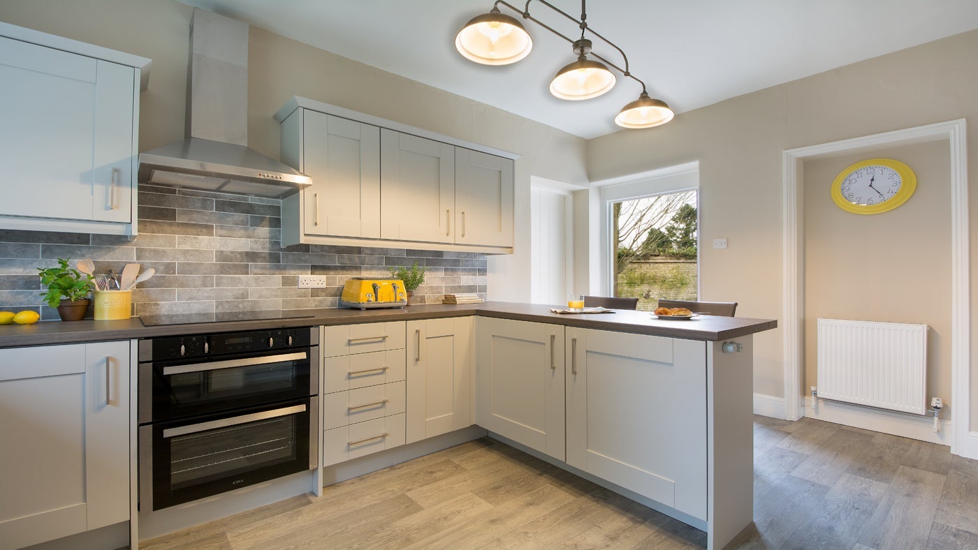 The kitchen at No. 1 Belton, Lincolnshire