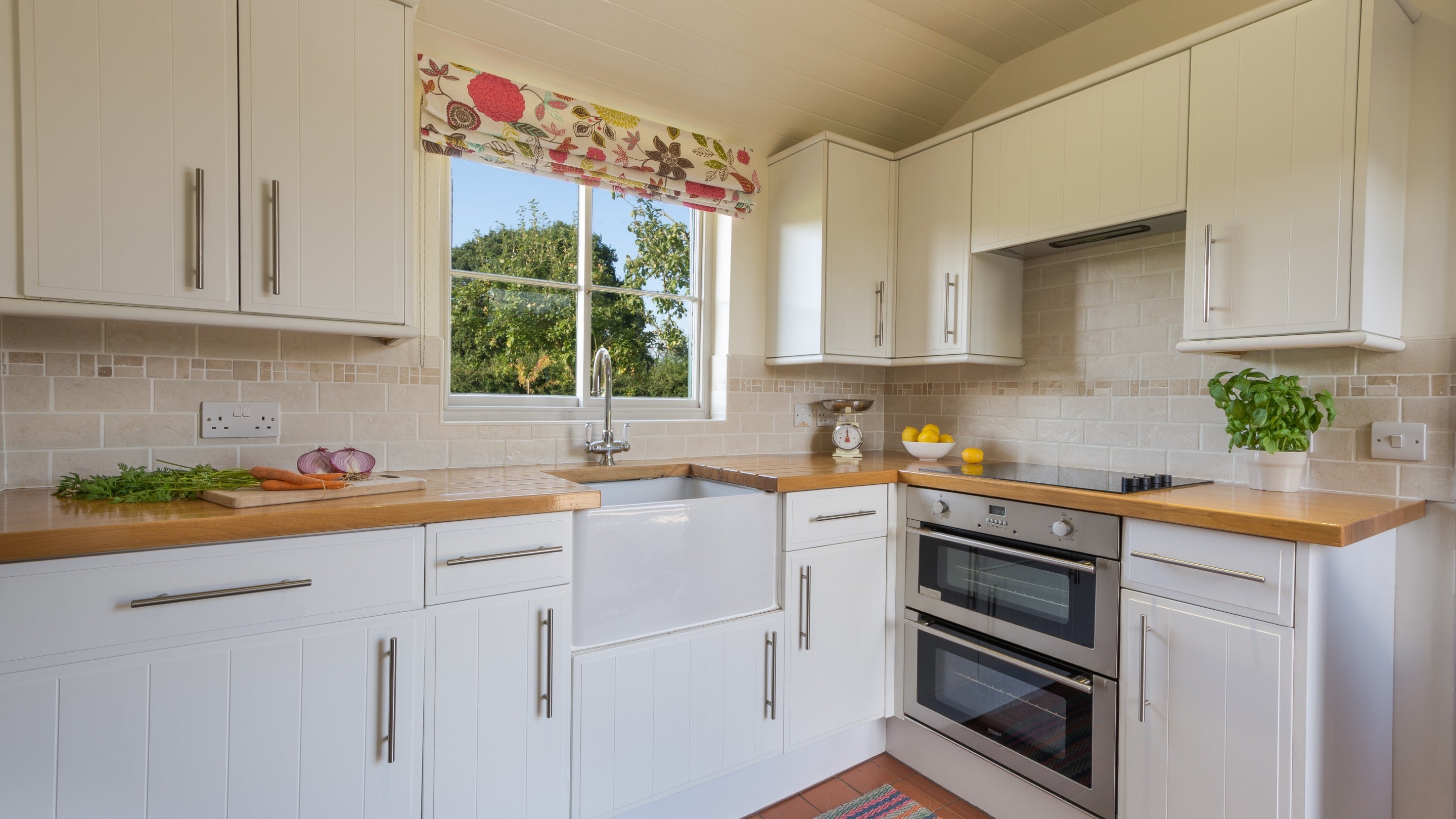 The kitchen at Whitegates Cottage, Lincolnshire