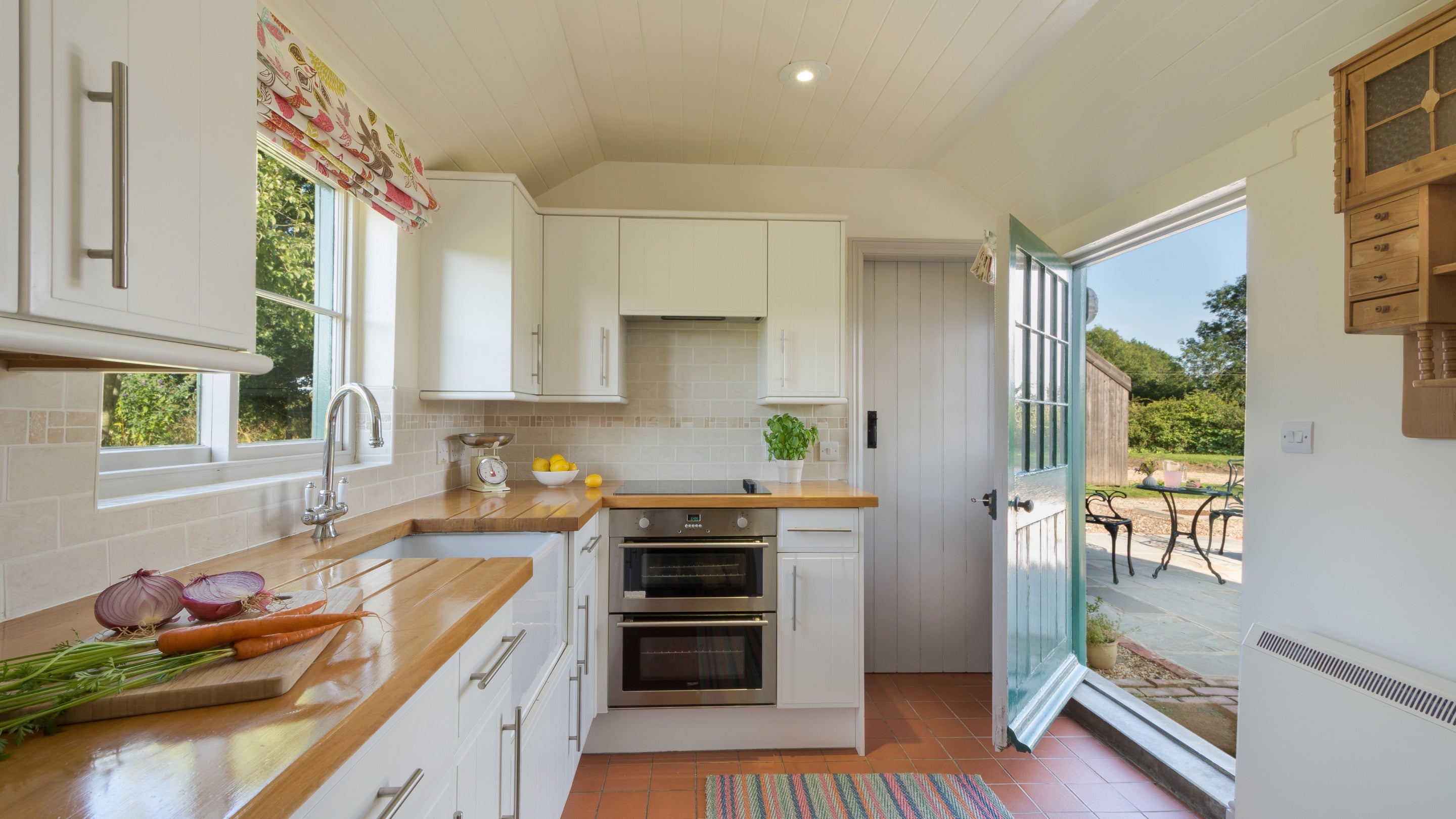 The kitchen at Whitegates Cottage, Lincolnshire