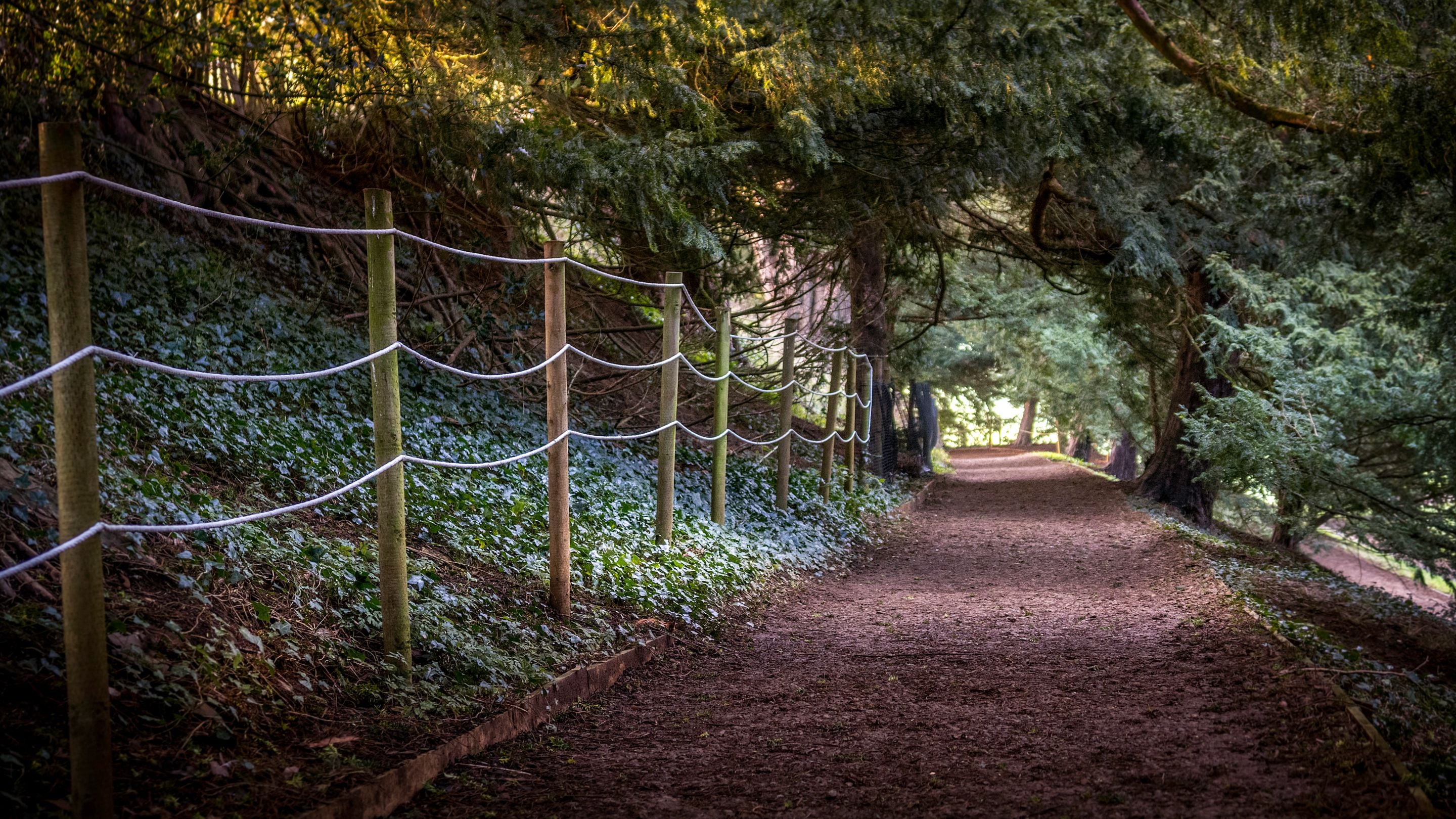 Upton House and Gardens in the area surrounding Bog Cottage, Oxfordshire