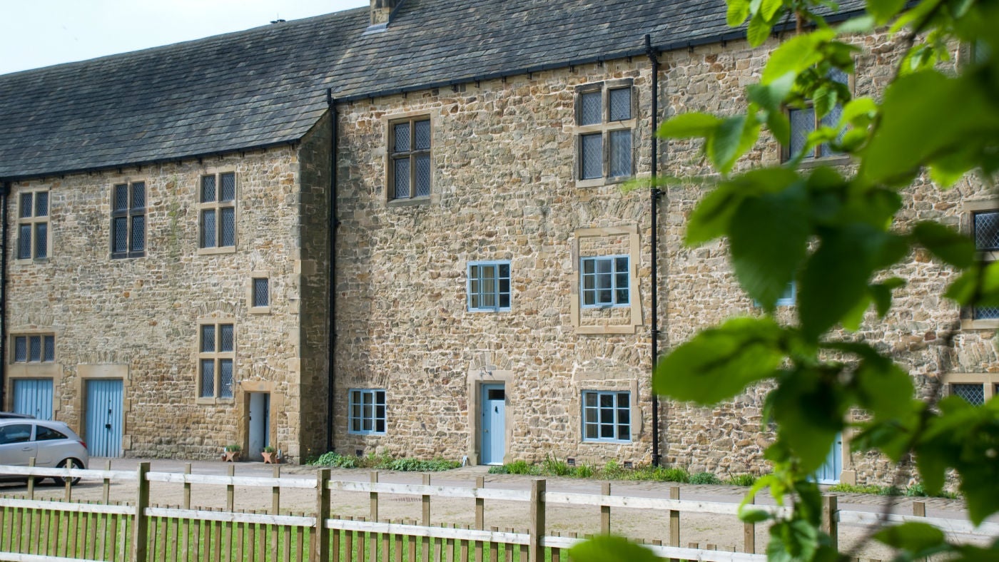 The exterior of 4 Stable Yard Cottage, nr Chesterfield, Derbyshire