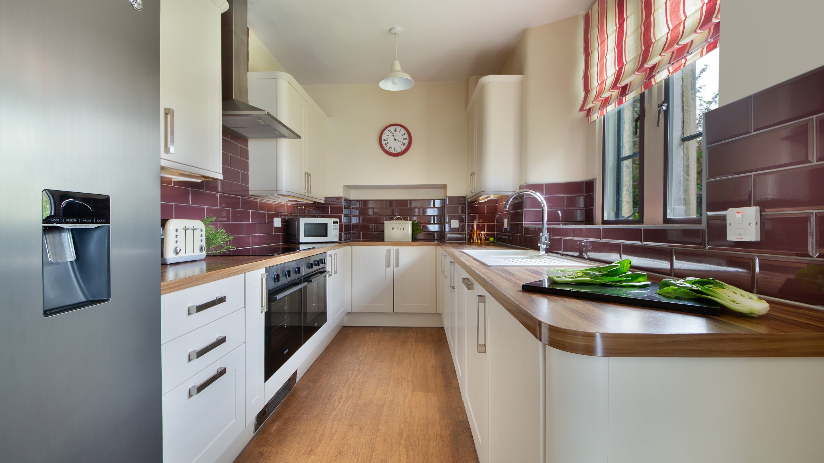 The kitchen at 6 High Hazels, Derbyshire