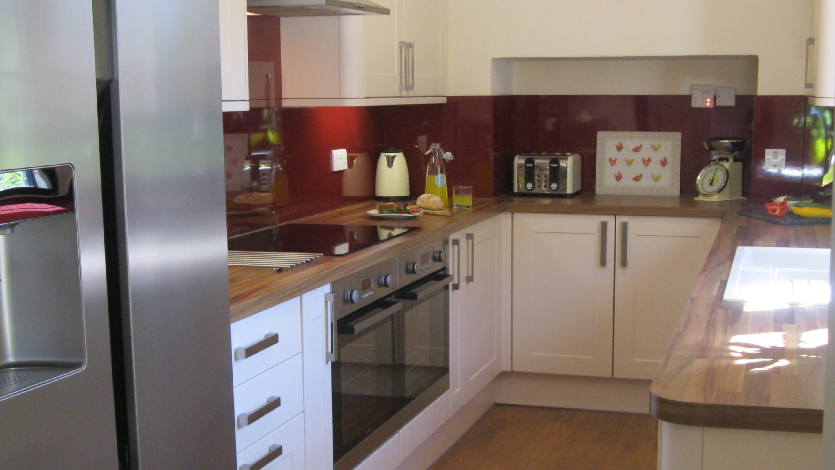 The kitchen at 6 High Hazels, Derbyshire