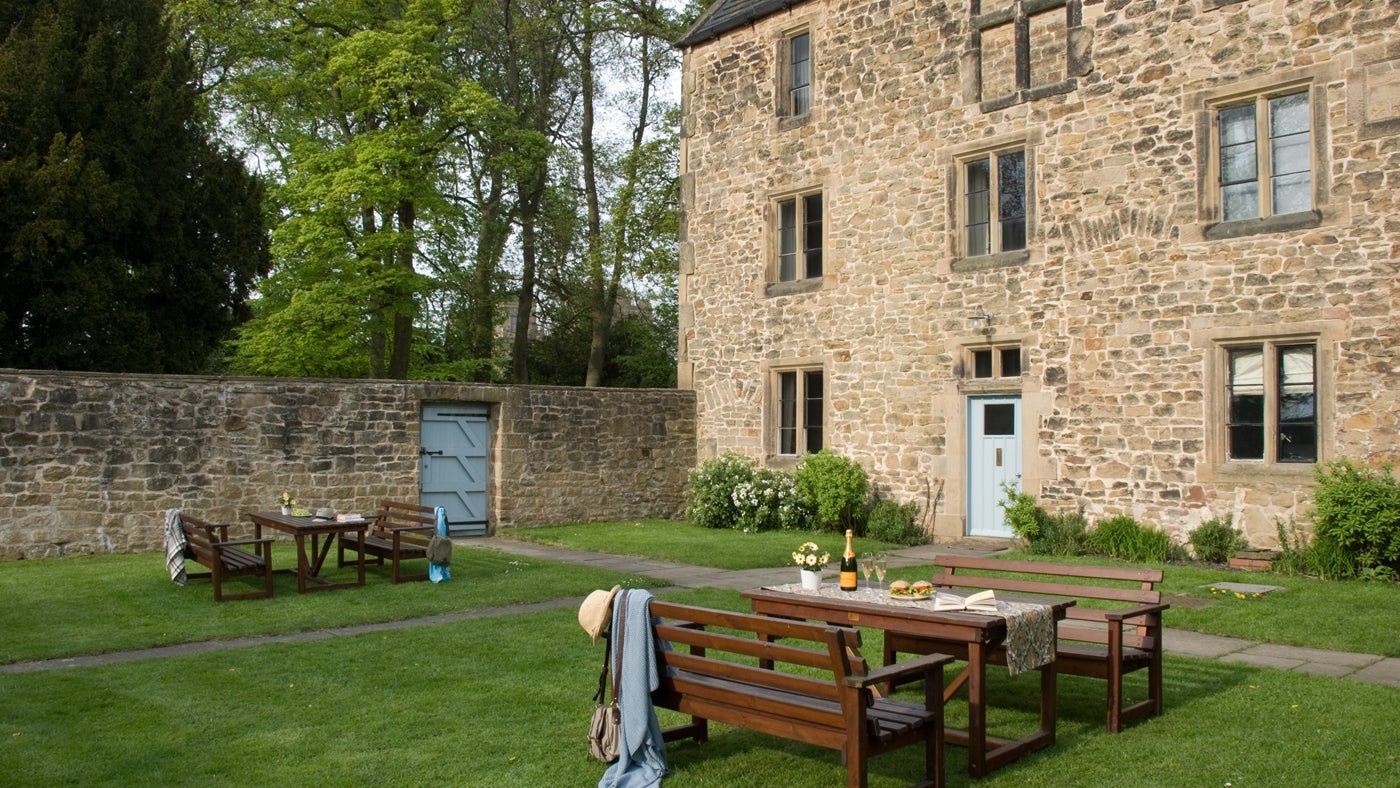 The impressive exterior of 6 High Hazels, Hardwick Hall, nr Chesterfield, Derbyshire