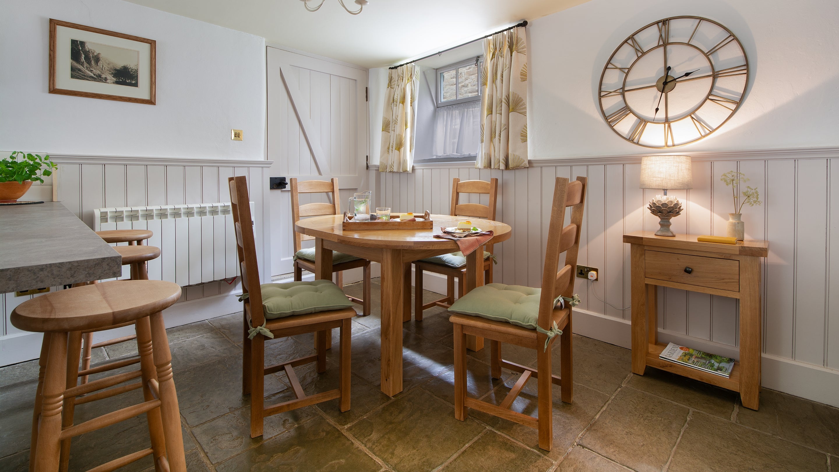 The dining area at Darfar, Derbyshire