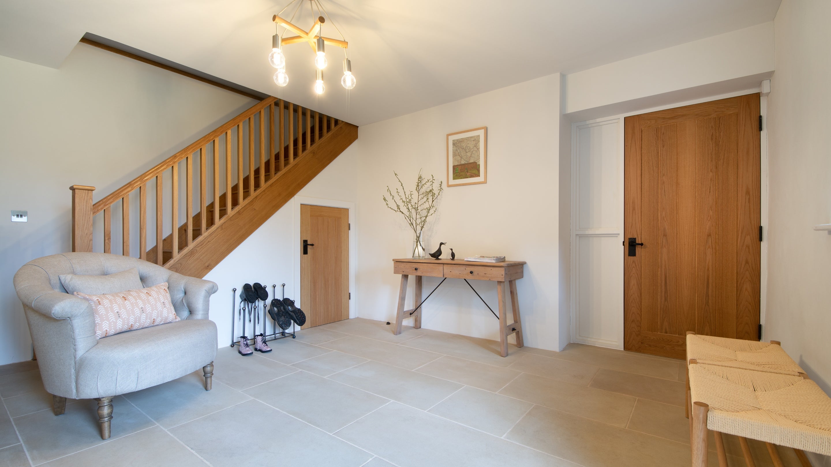 The entrance at Gorsey Bank Barn, Derbyshire