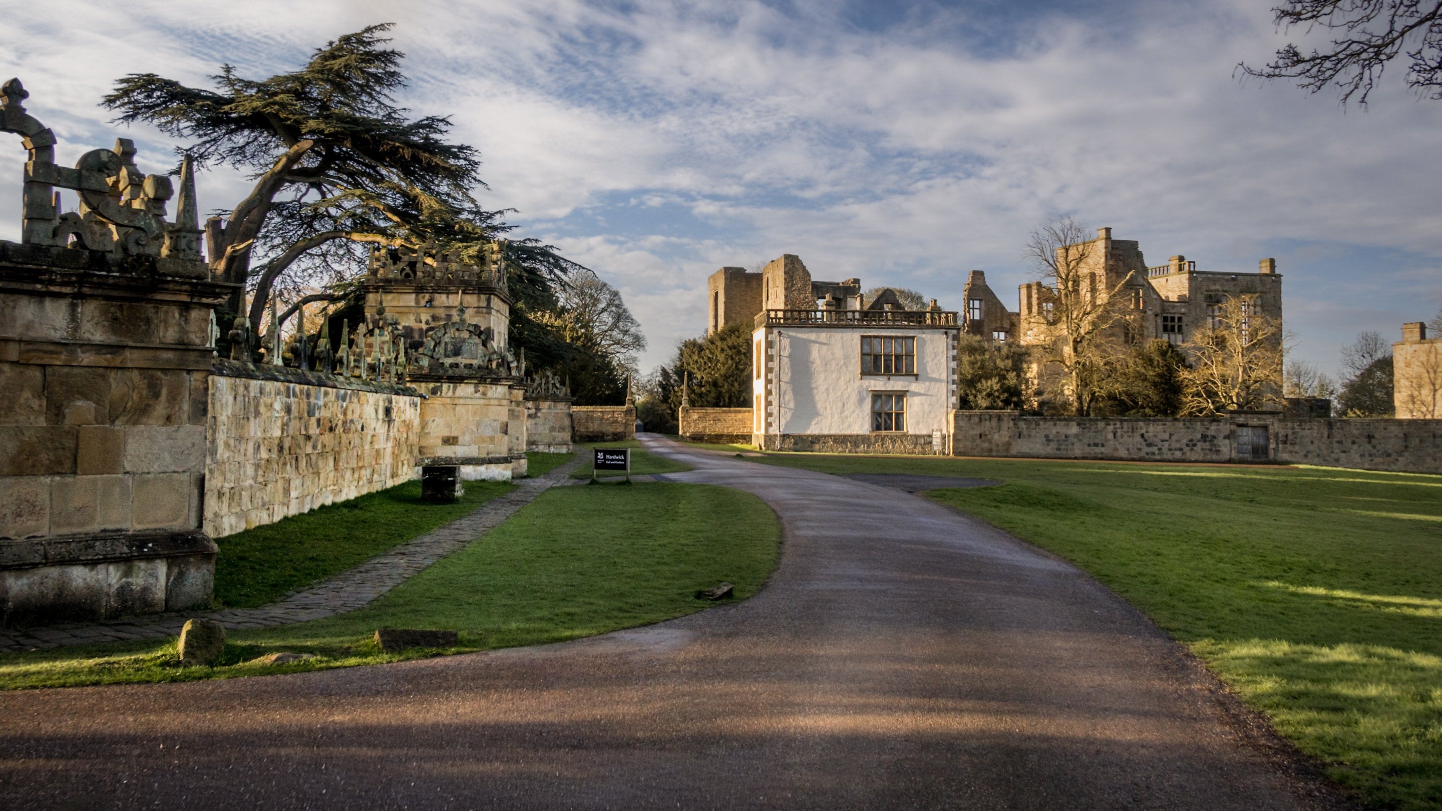 Hardwick East Lodge, between Hardwick Hall and Old Hardwick Hall, by the main visitor route, Derbyshire