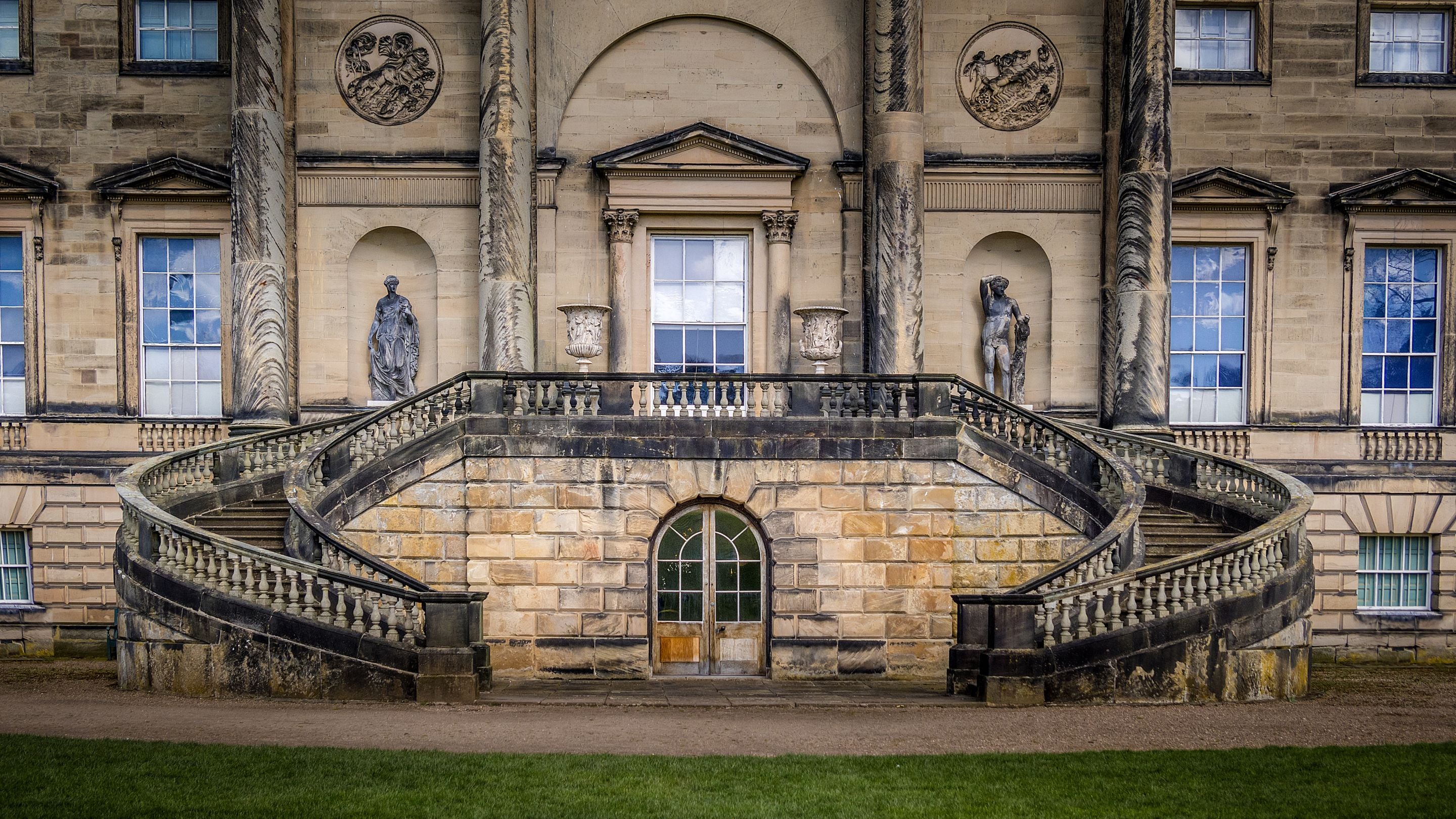 The south front of Kedleston Hall, near Kedleston Park House, Derbyshire
