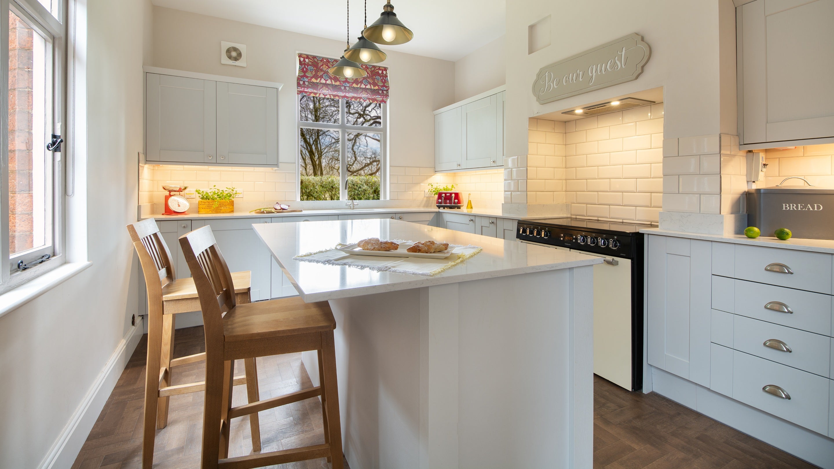 The kitchen at Kedleston Park House, Derbyshire