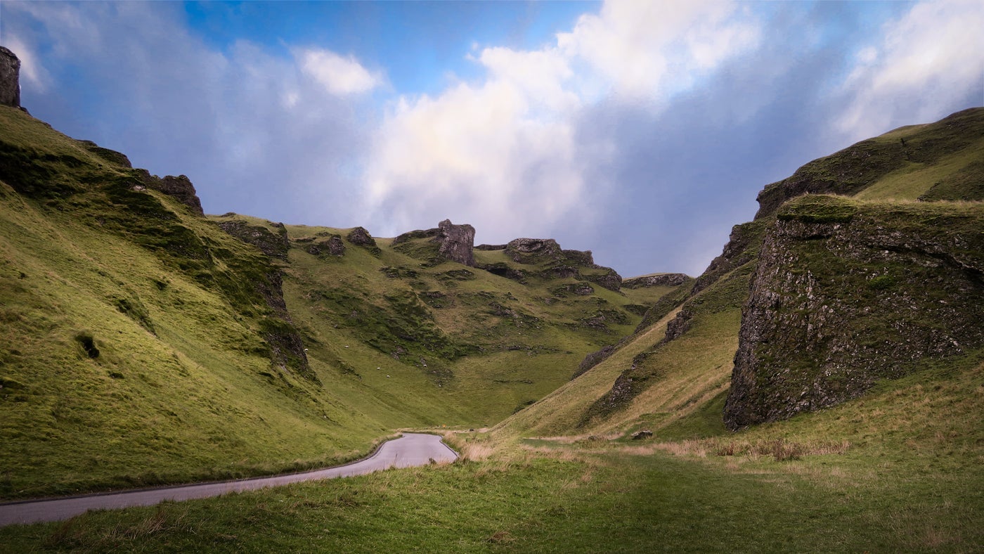 The surrounding area of Mam Farm, Derbyshire
