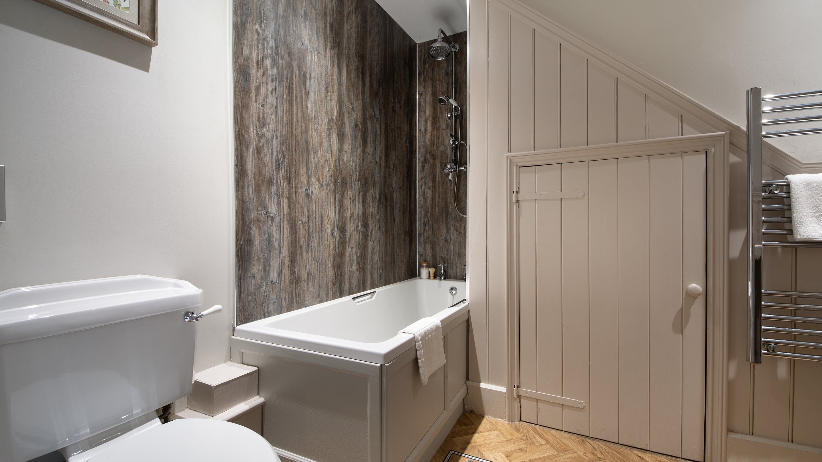 The bathroom at Redhurst, Derbyshire