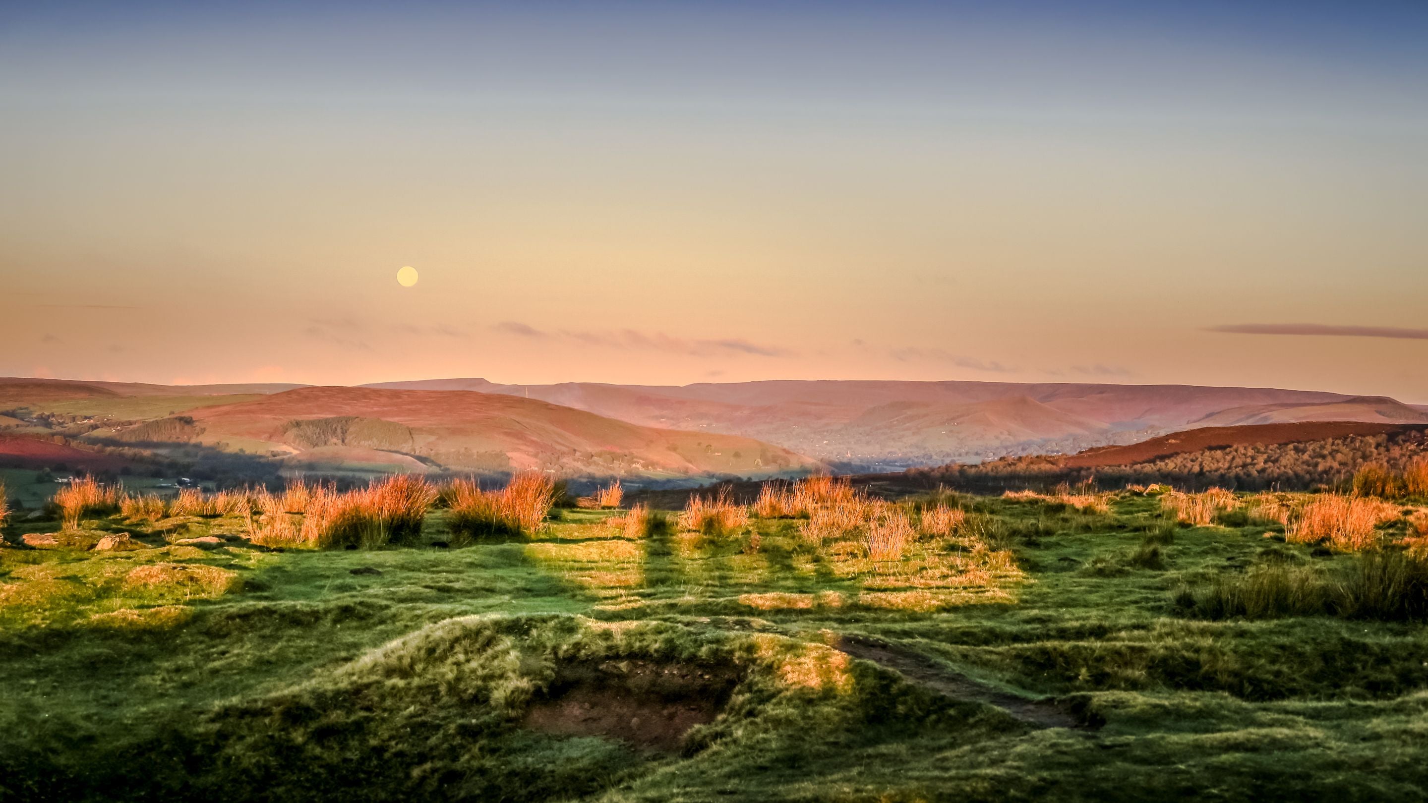 The Longshaw Estate in the area surrounding Yarncliff Lodge, Derbyshire