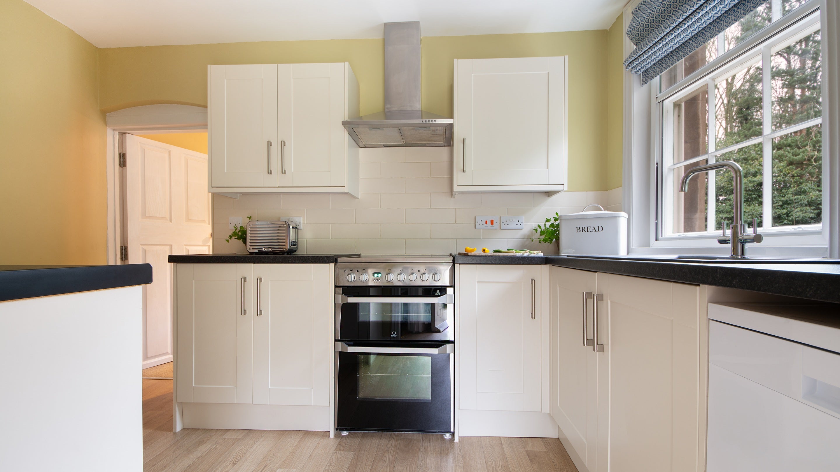 The kitchen at Attingham East Lodge, Shropshire