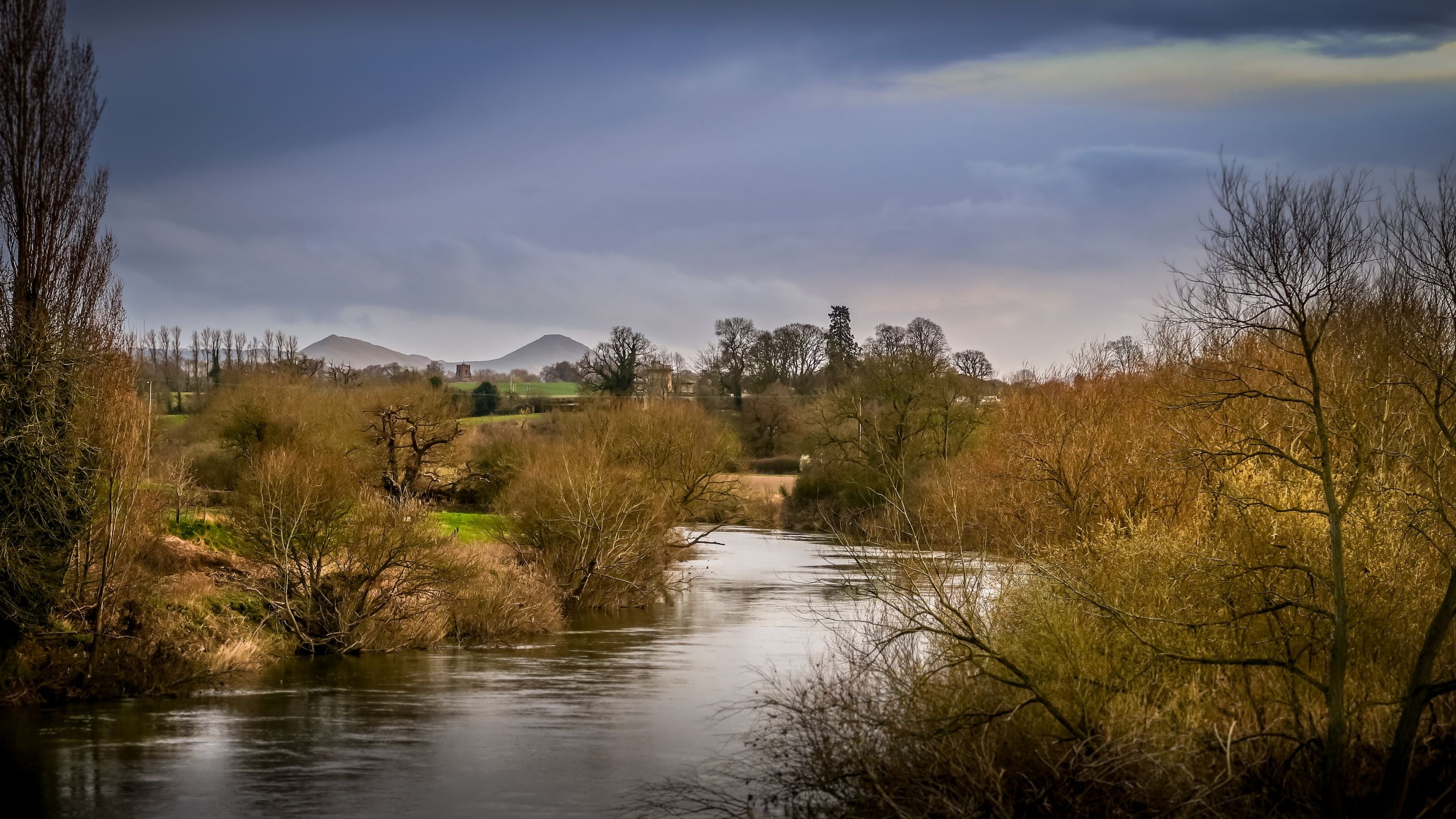 The area surrounding Attingham East Lodge, Shropshire