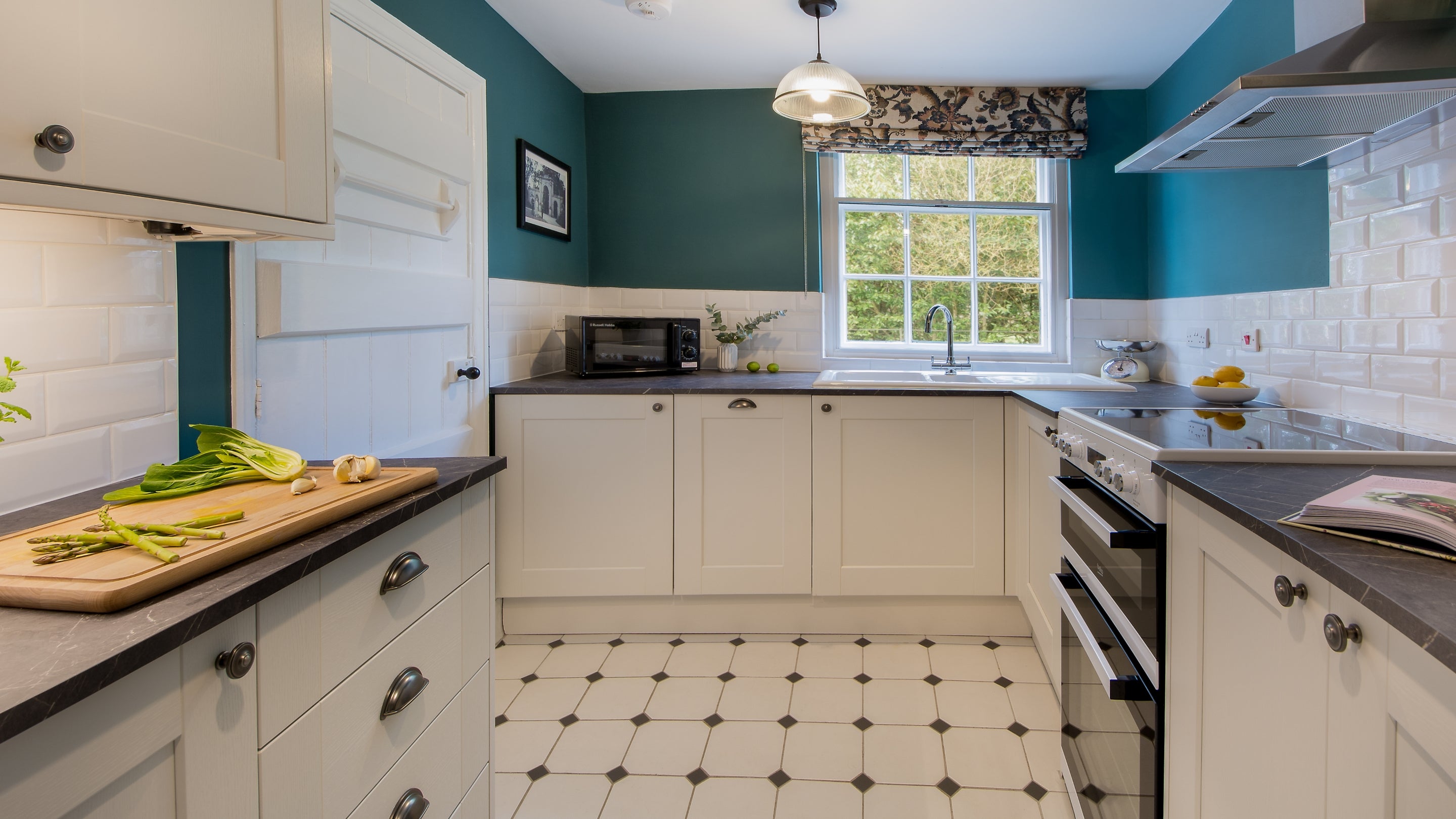 The kitchen at Attingham West Lodge, Shropshire