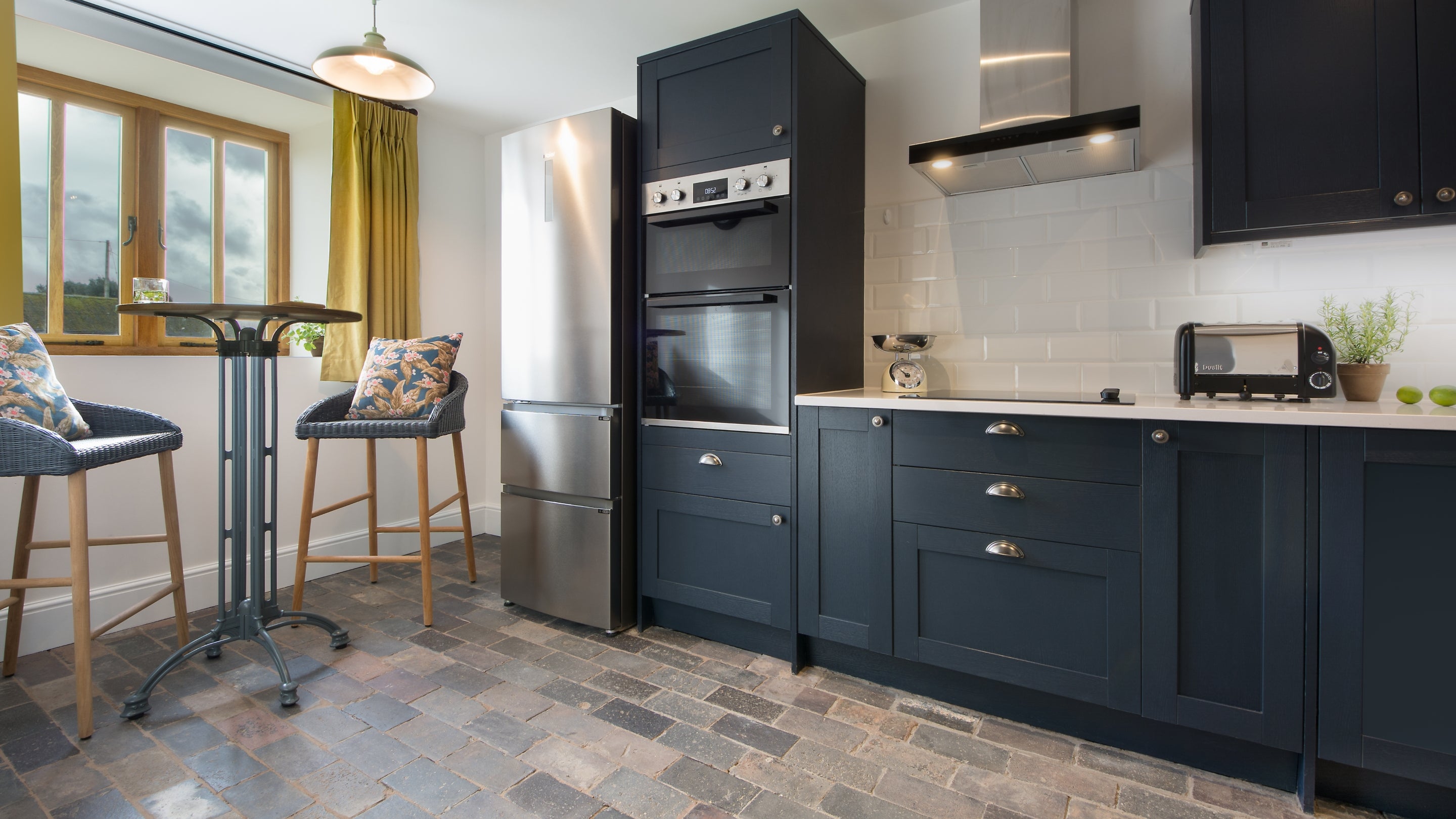 The kitchen at Smethcote Barn, Shropshire