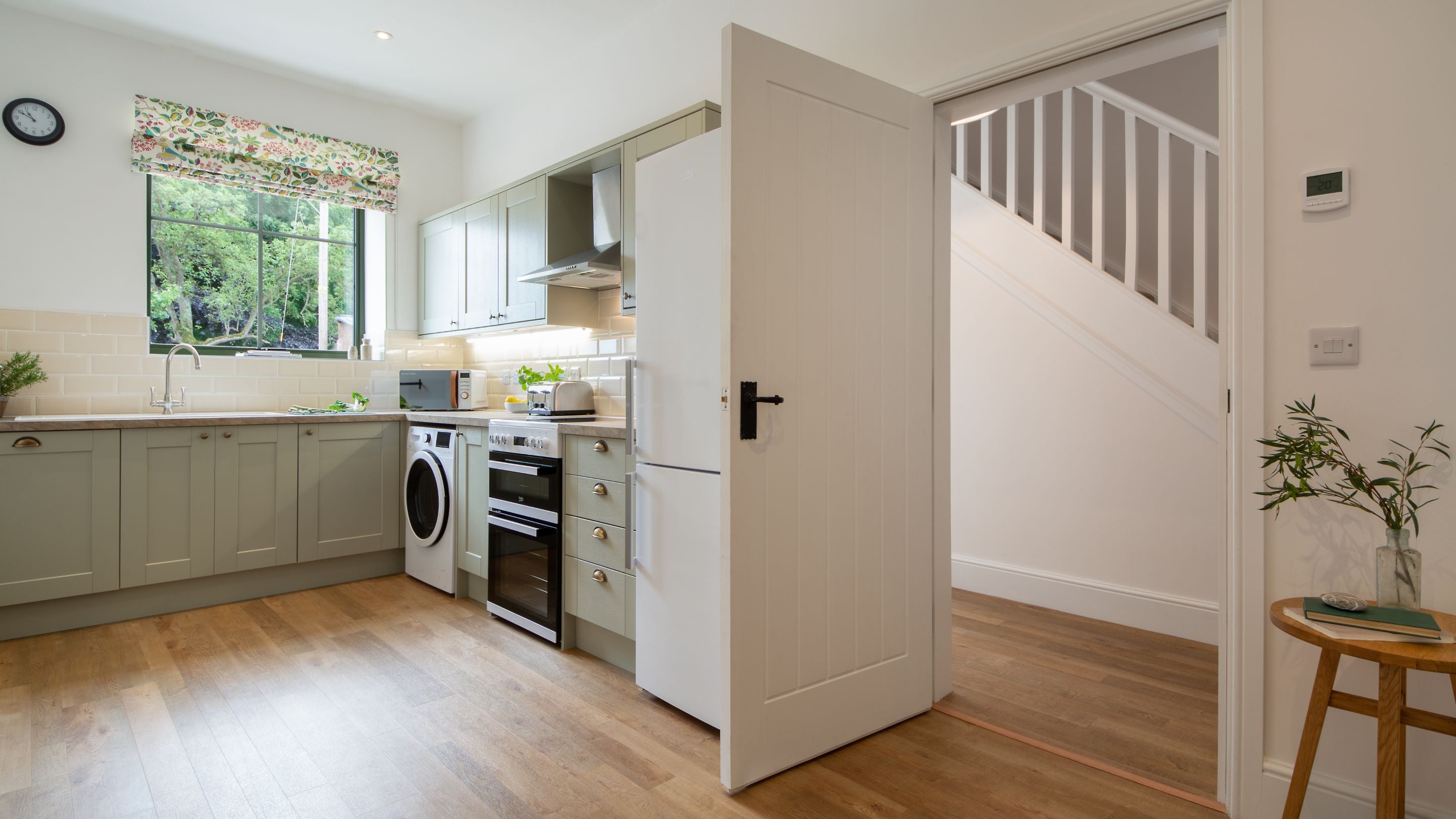 The kitchen at Tern Barn, Shropshire