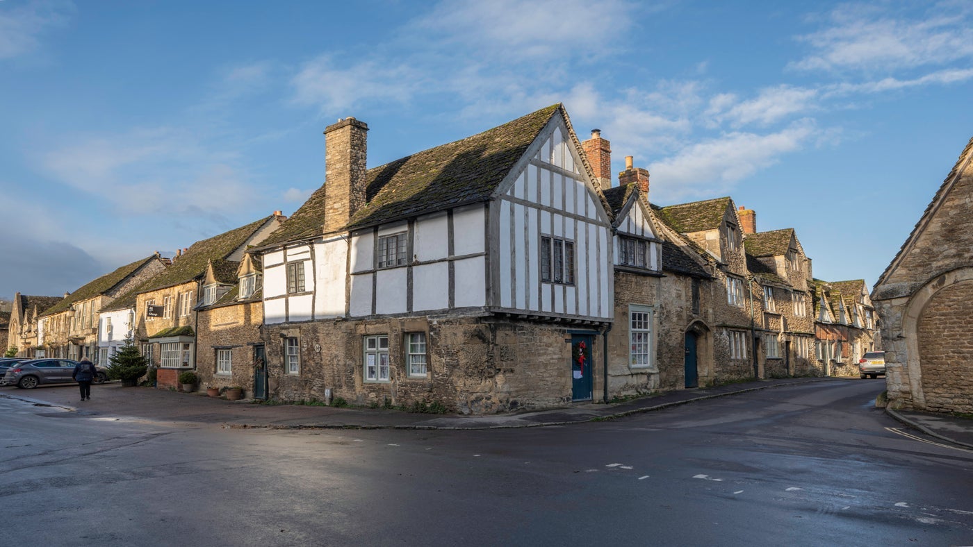 The surrounding area of 2 High Street, Lacock, Wiltshire