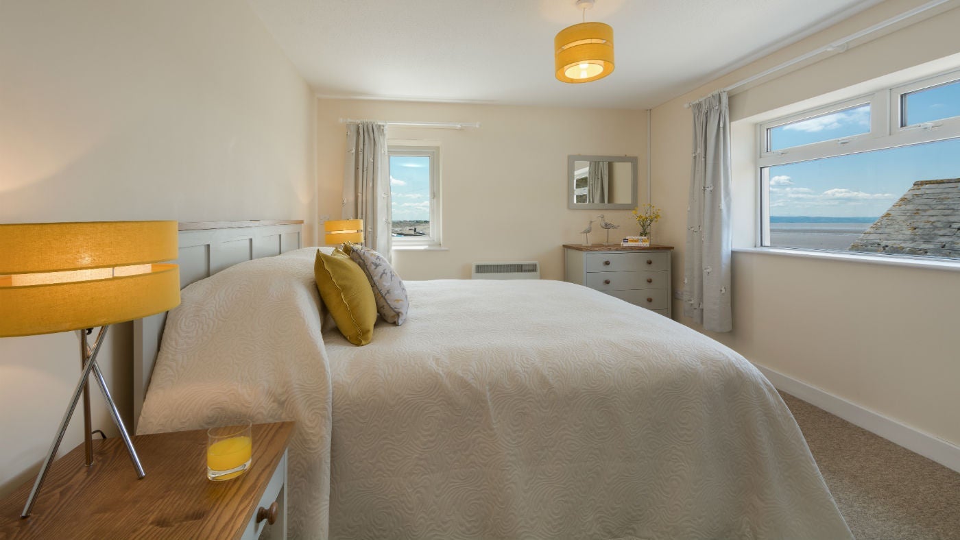 The double bedroom at Brean Cove Apartment, Burnham-on-Sea, North Somerset