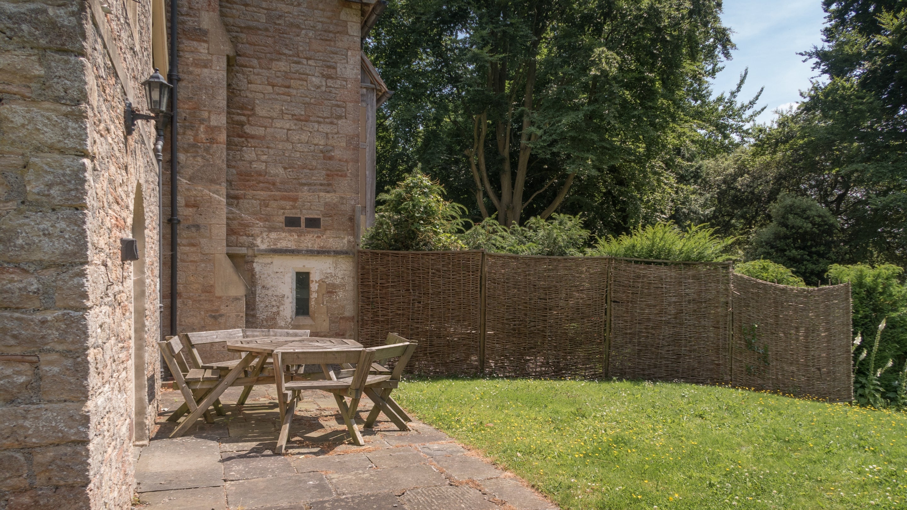 The exterior of Chaplains Lodge, Somerset