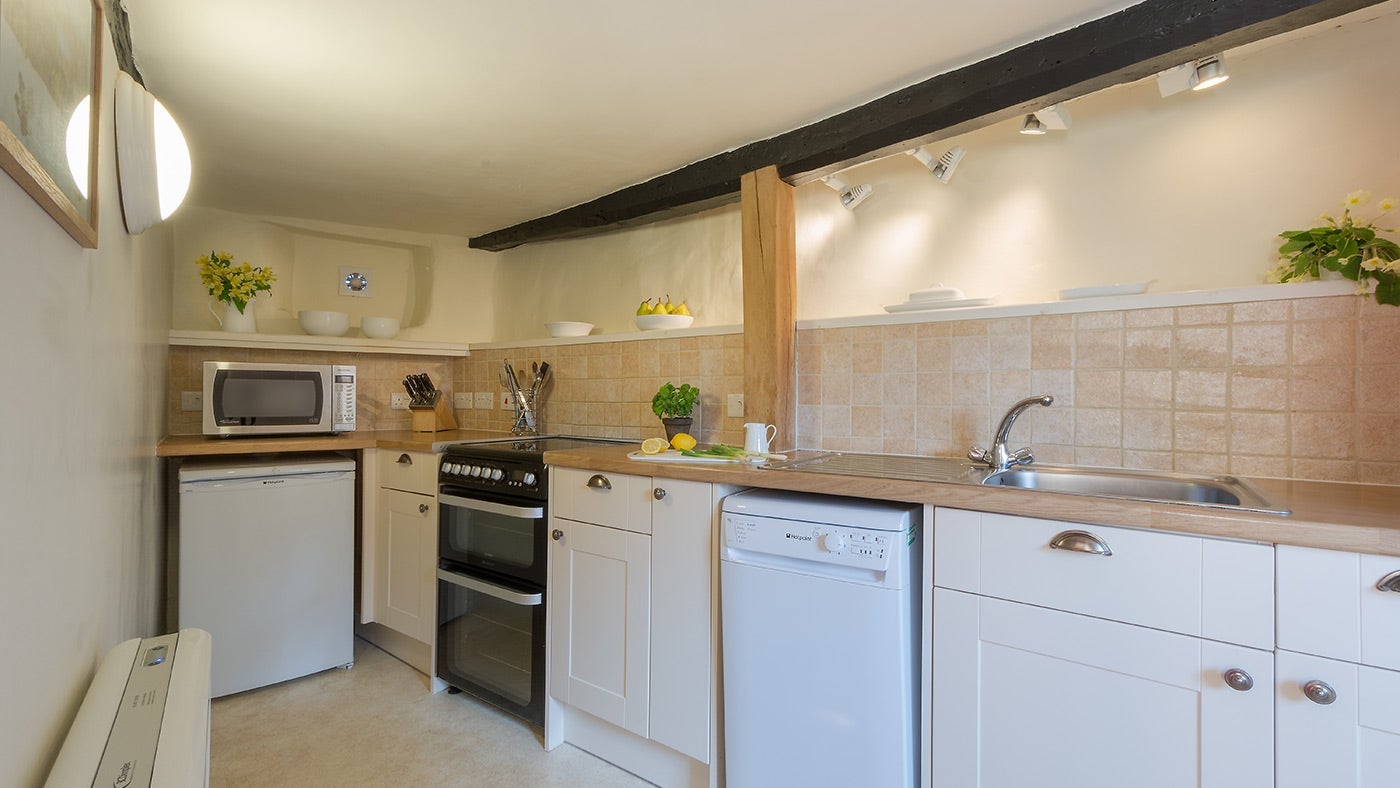 The kitchen at Dunkery View, Minehead, Somerset