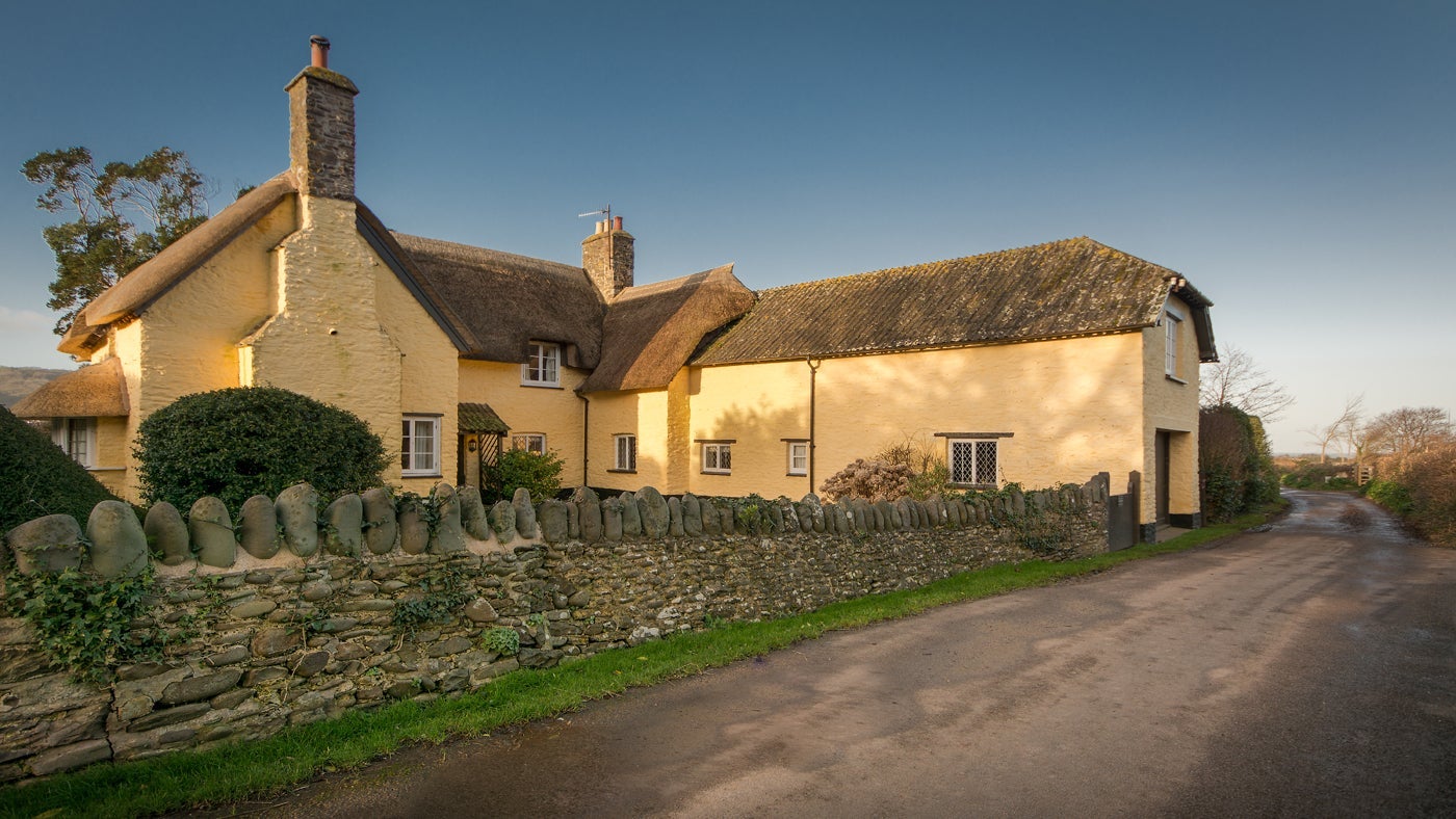 Exterior of Lower House, Minehead, Somerset