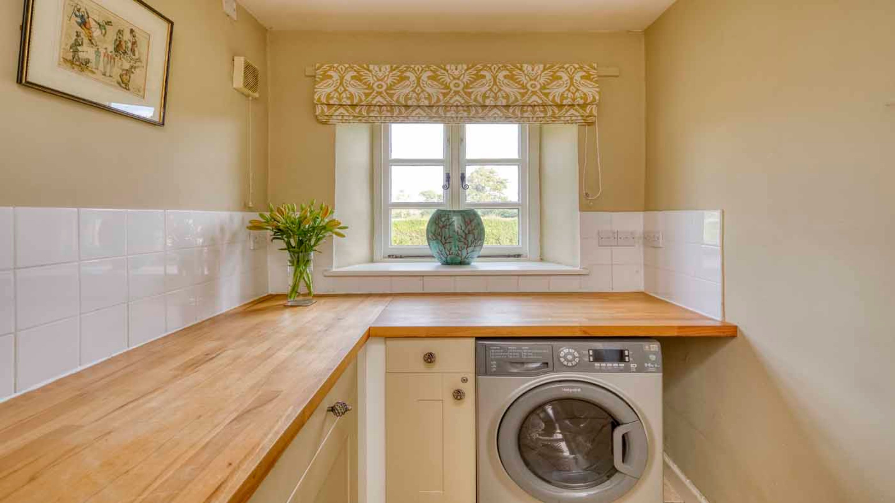 The utility room at Odcombe Lodge, Somerset