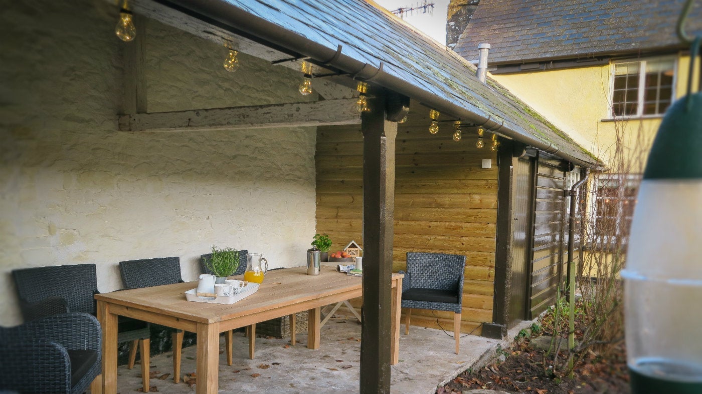 The logier at Old Gateway Cottage, Holnicote Estate, Somerset 