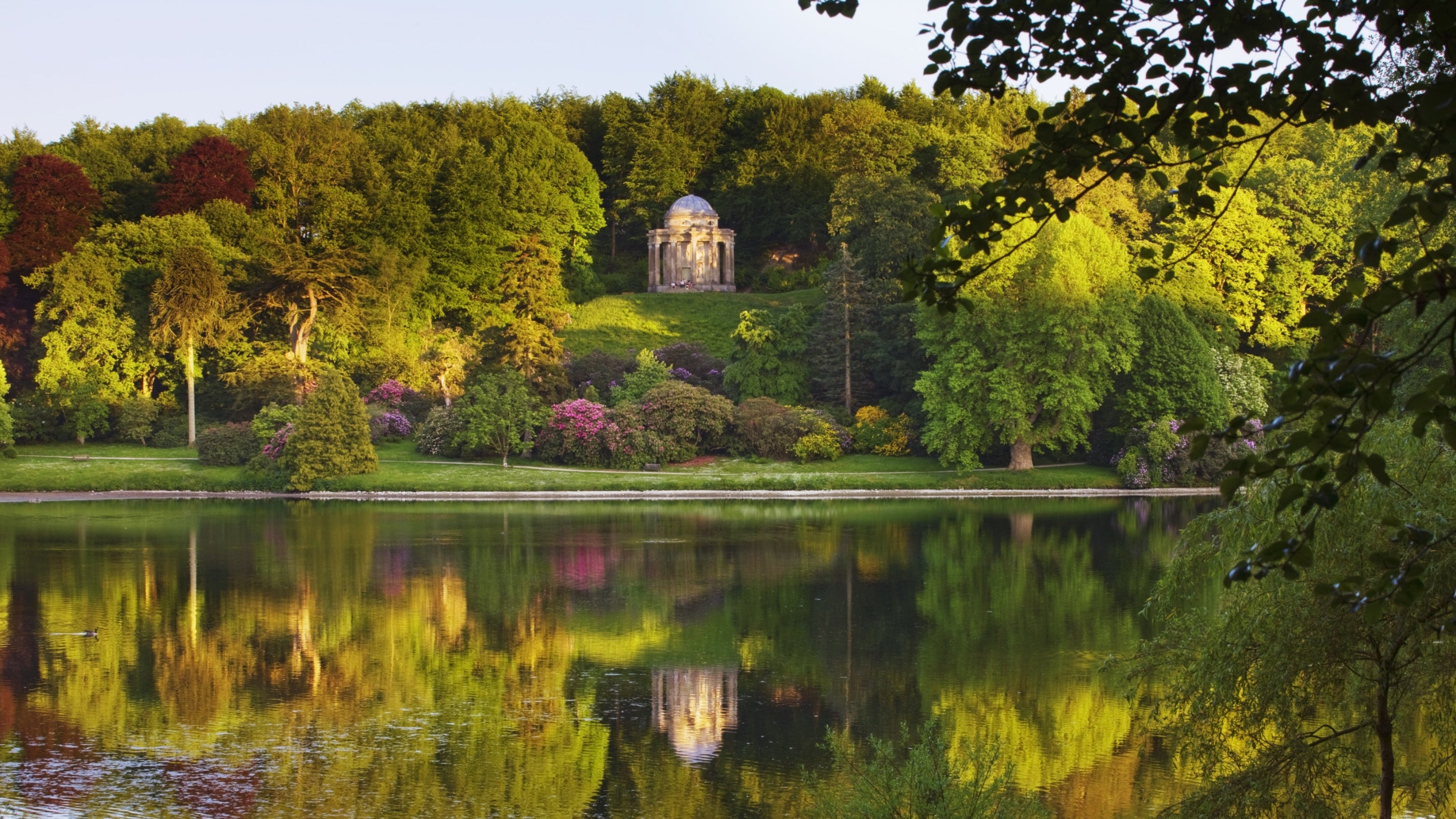 The area surrounding Stourhead Estate Motorhome Site, Wiltshire