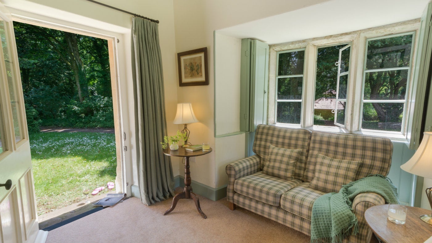 Lounge at Summerhouse Cottage, Wraxall, Somerse