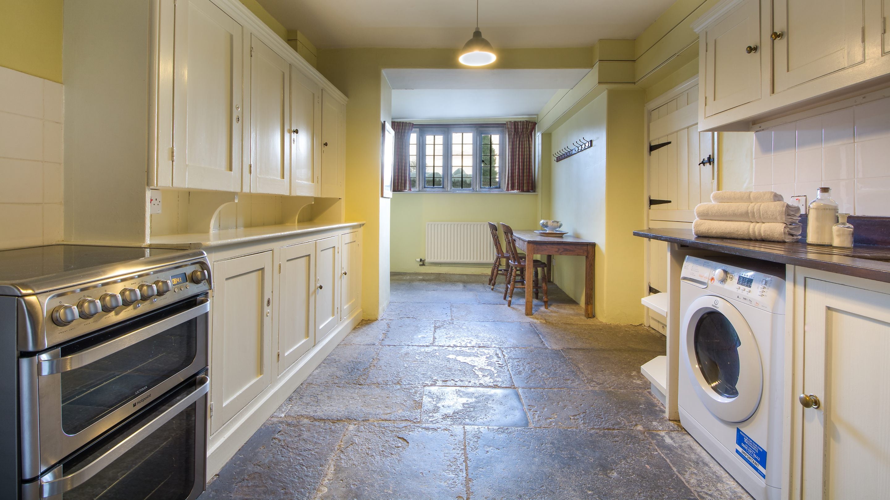 The kitchen at Tintinhull House, Somerset