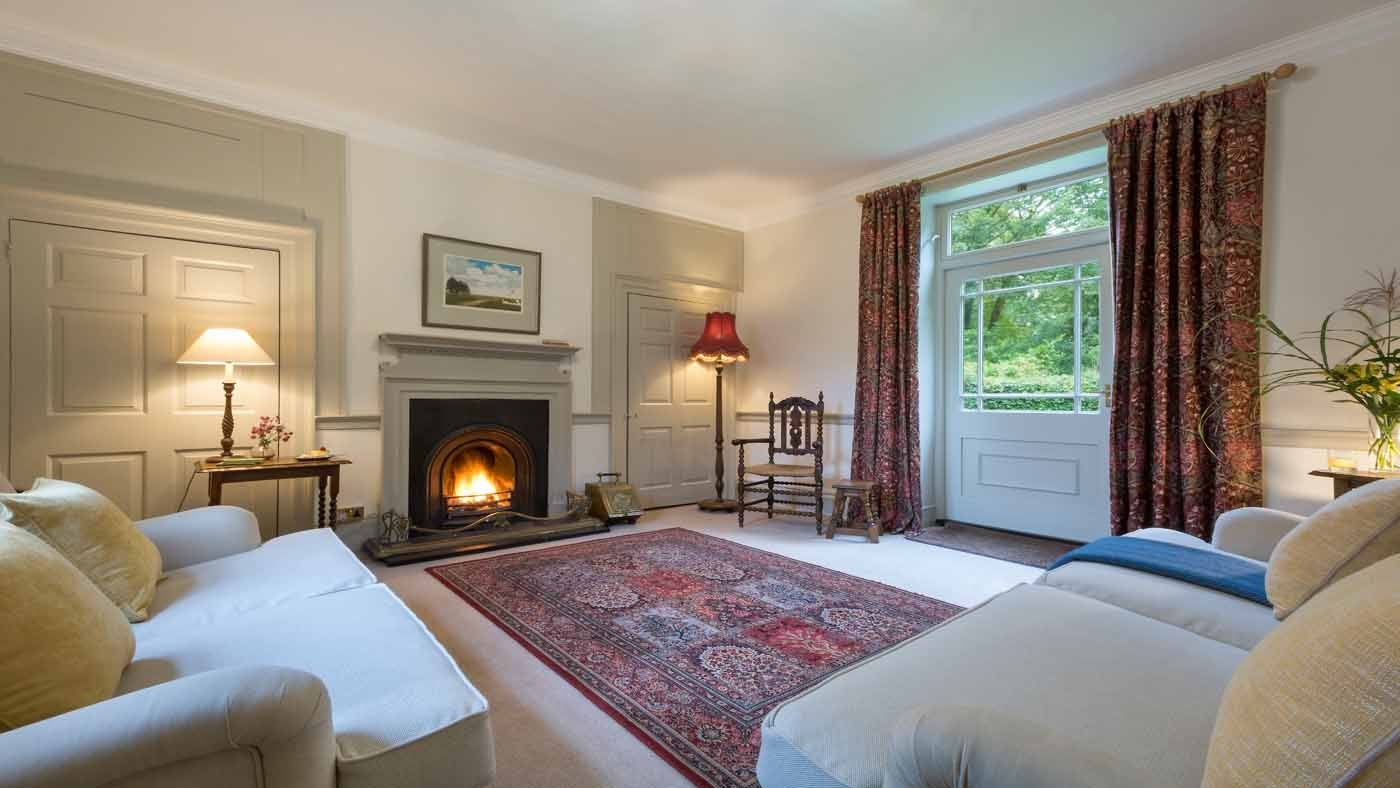 The cosy sitting room at Carpenters Cottage, Bury St. Edmunds, Suffolk