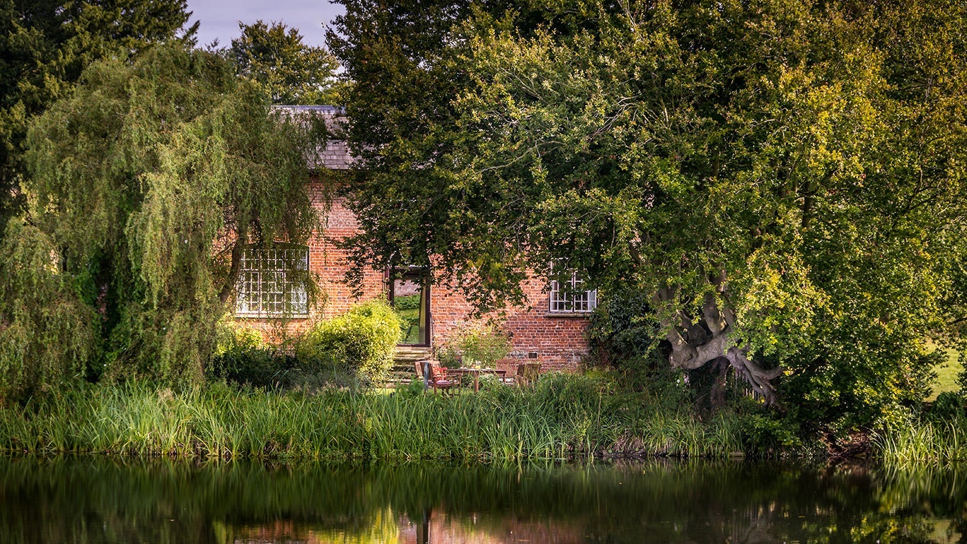 Exterior view of Gardens House, Bury St Edmunds, Suffolk