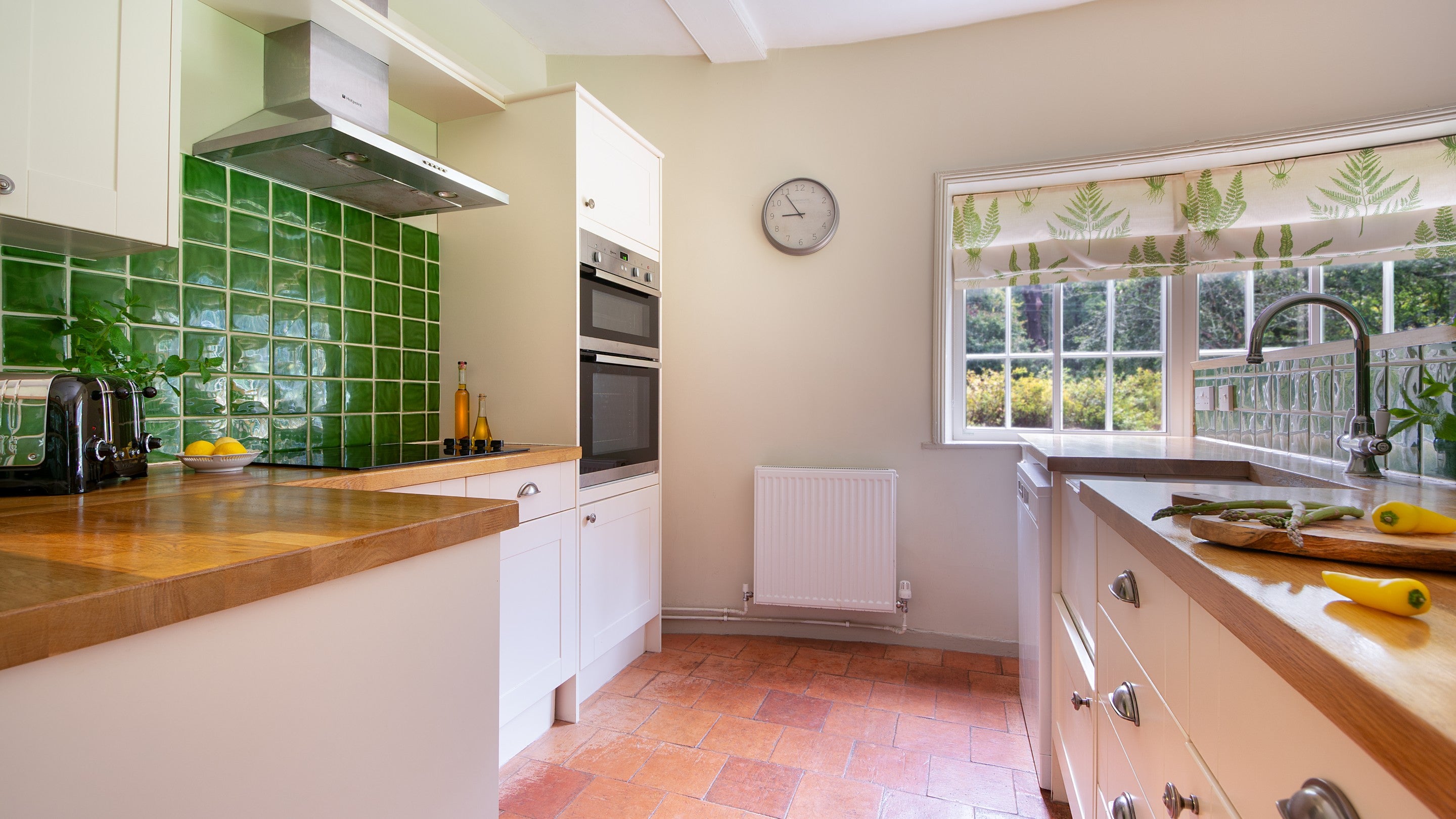 The kitchen at The Round House, Suffolk