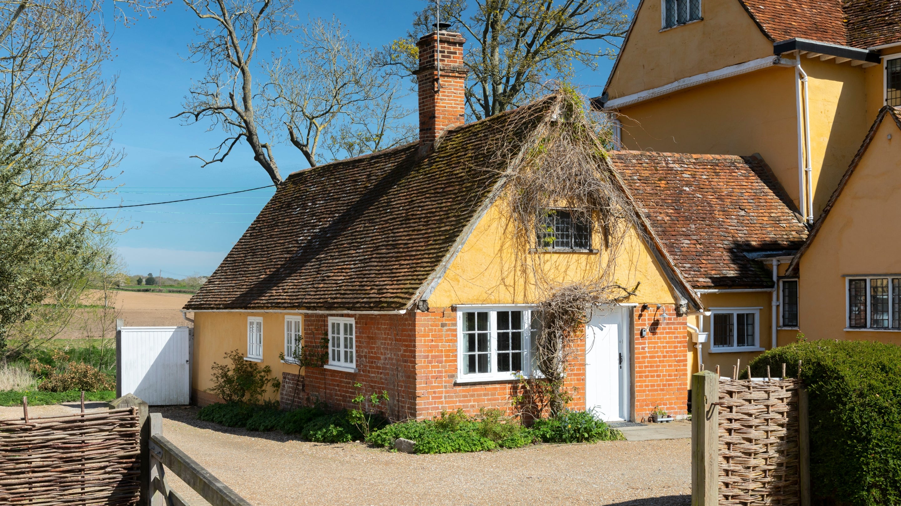 The exterior of Thorington Lodge, Suffolk