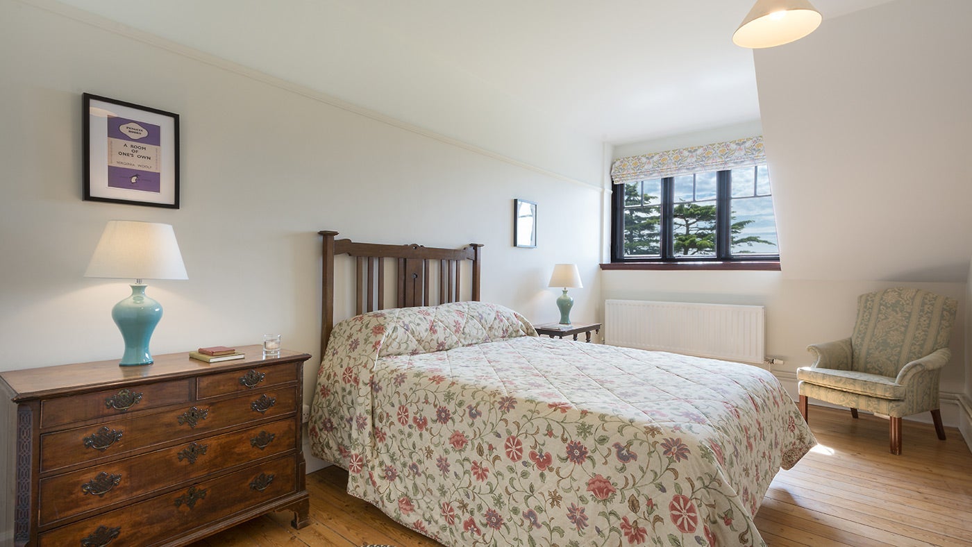 The large double bedroom at Wilford, nr Woodbridge, Suffolk