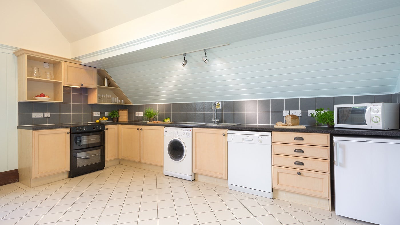 The large kitchen at Wilford, nr Woodbridge, Suffolk