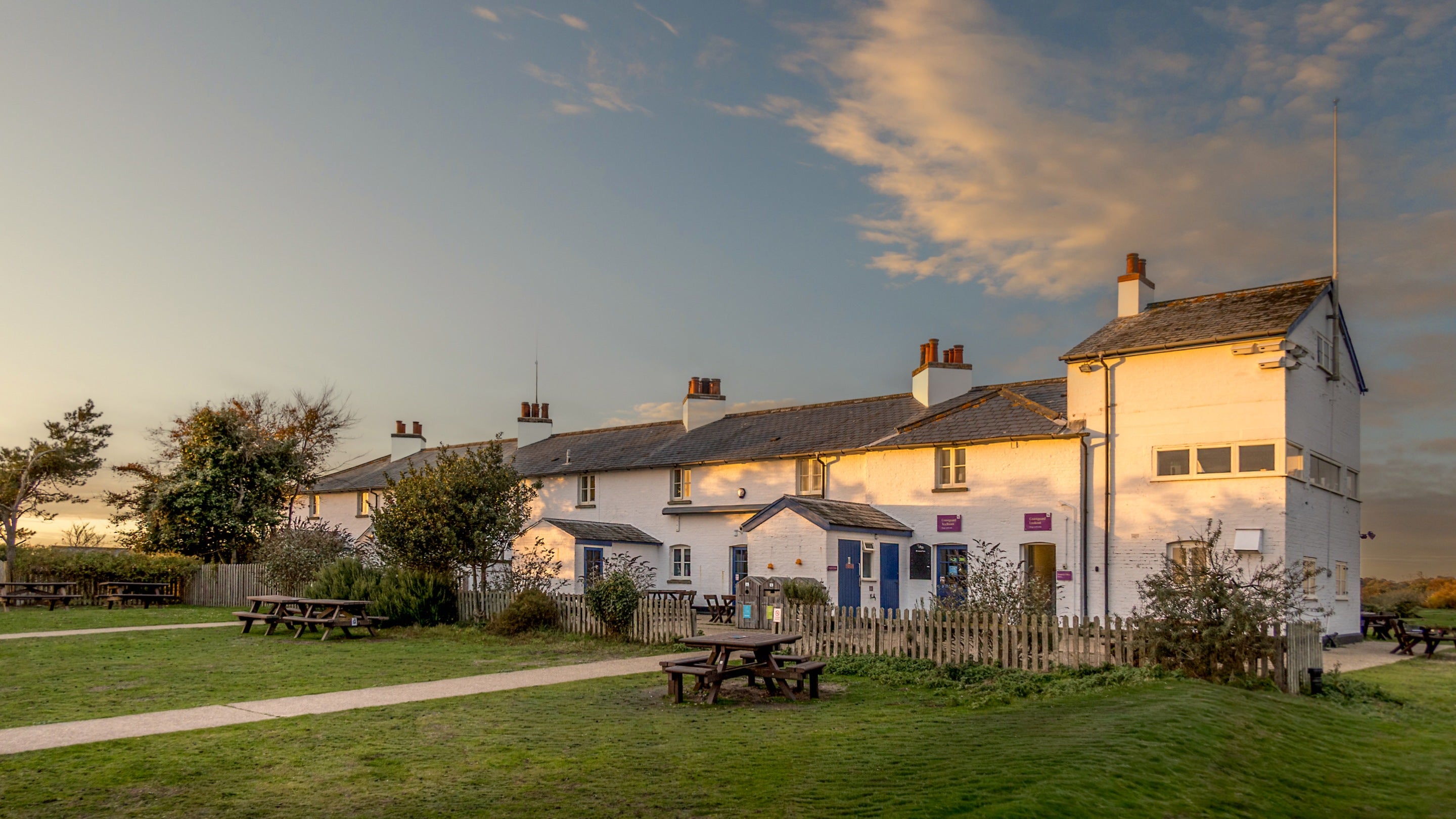 The exterior of Woodlark, Stonechat and Nightjar, Suffolk