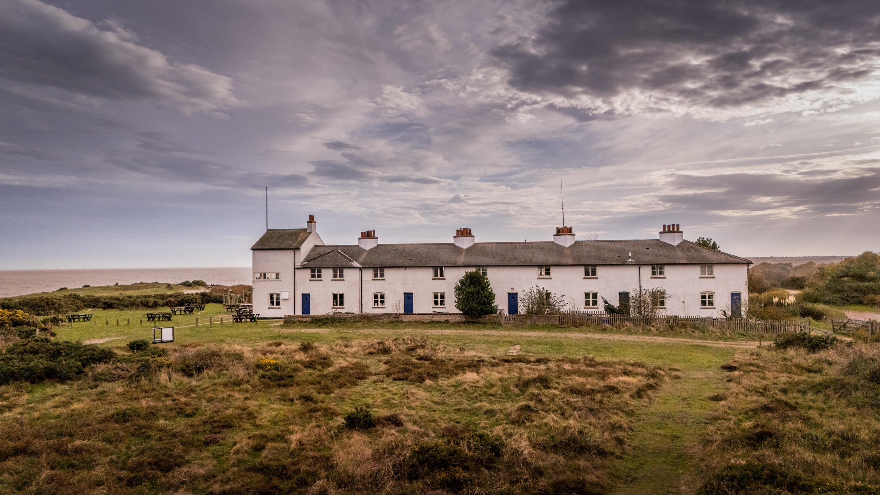 The exterior of Woodlark, Stonechat and Nightjar, Suffolk