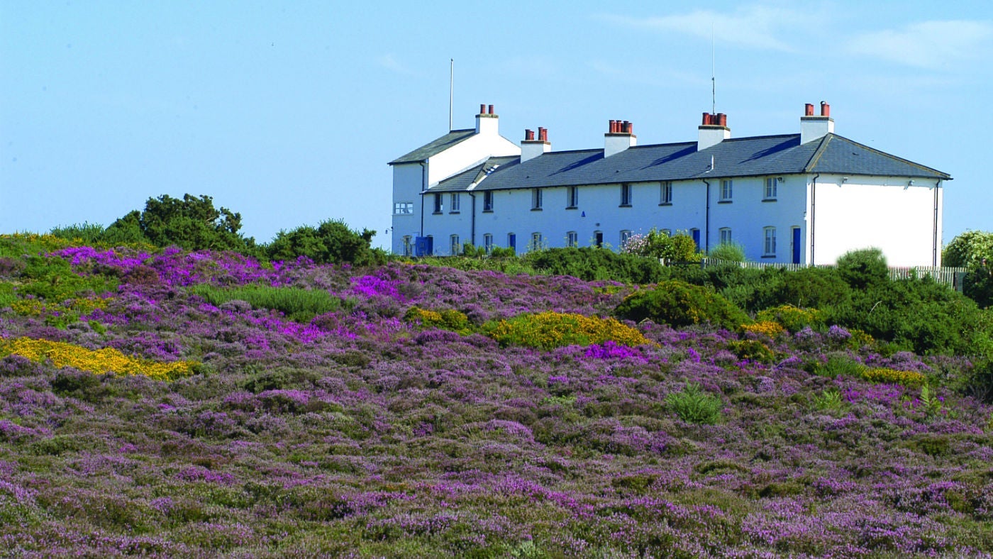 The exterior of Woodlark, Dunwich Heath, Saxmundham, Suffolk
