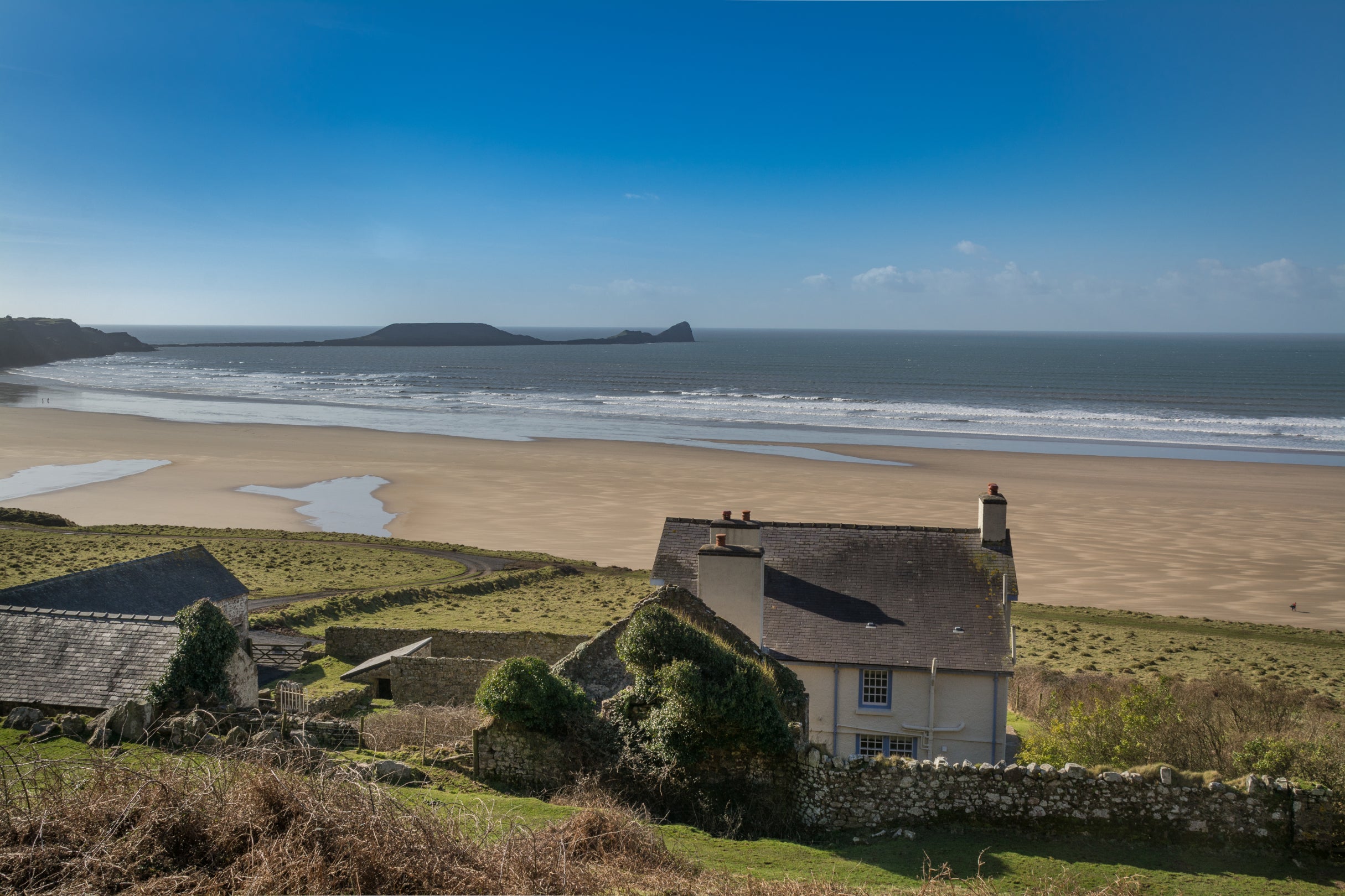 Exterior of The Old Rectory, West Gower, Swansea