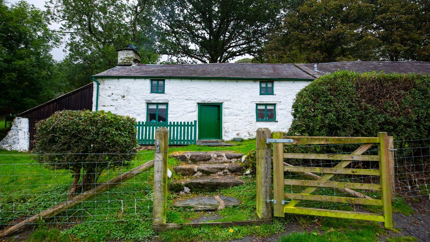 Exterior of Braich Melyn, nr Dolgellau, Gwynedd